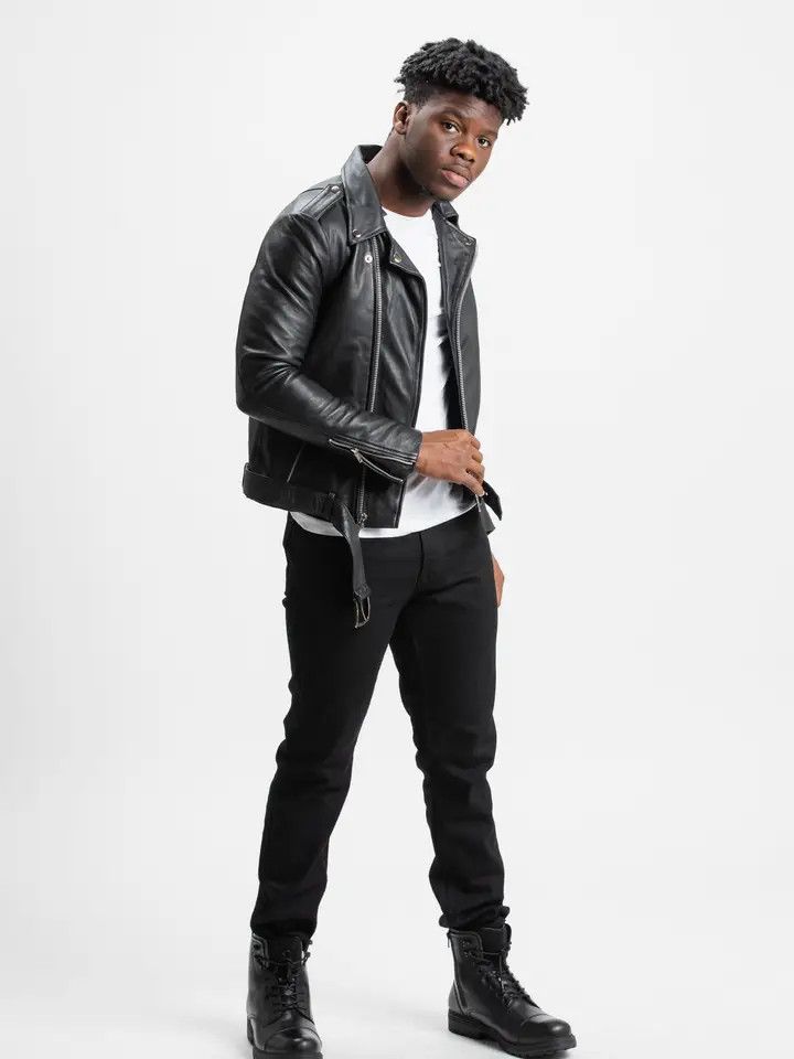 Other Threads of Apollo Biker leather jacket - Ares Size US M / EU 48-50 / 2 - 2 Thumbnail