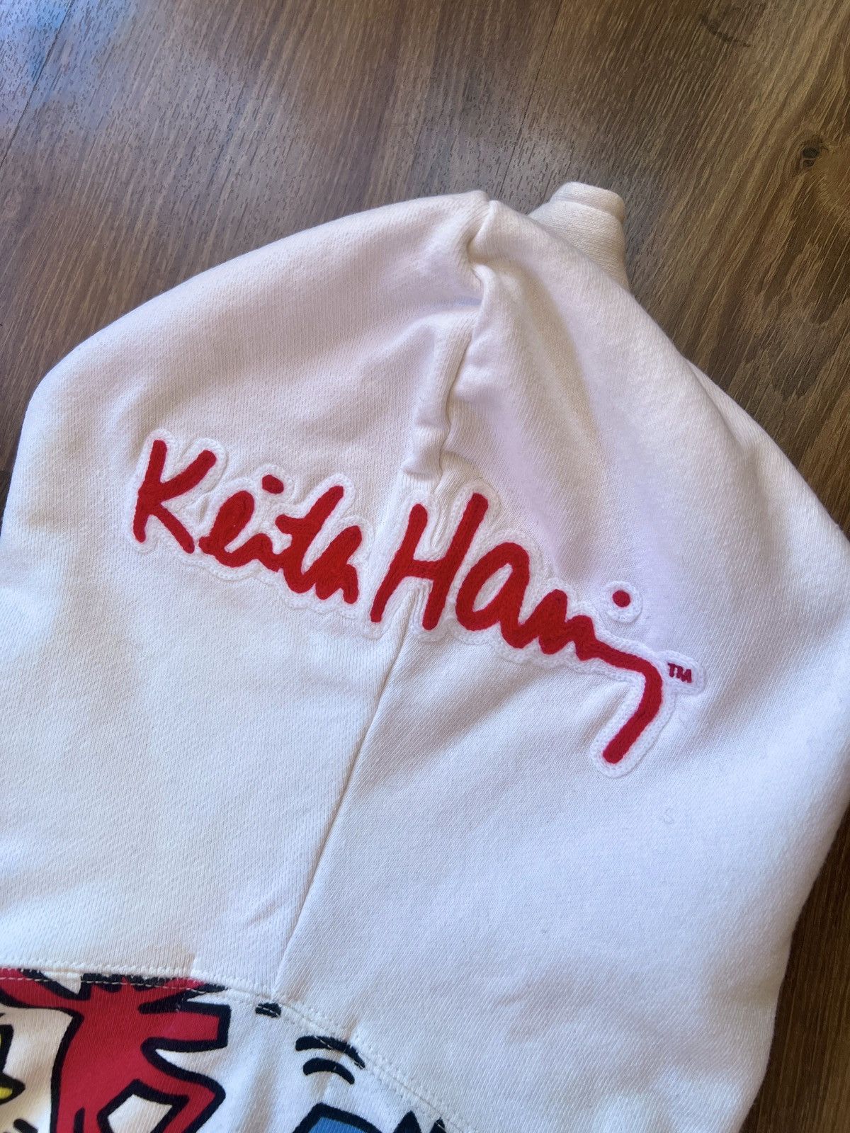 Bape × Keith Haring SAMPLE Bape x Keith Haring Shark Full Zip Hoodie |Super Rare Size US L / EU 52-54 / 3 - 9 Thumbnail