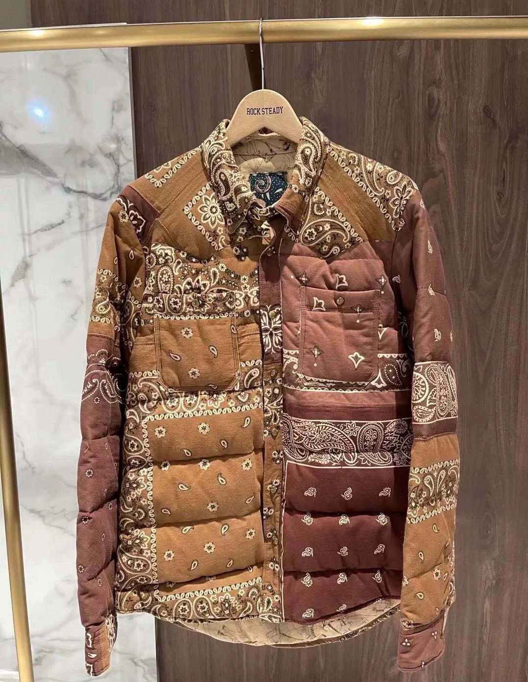 Visvim visvim ict bandana kerchief down jacket Size US L / EU 52-54 / 3 - 1 Thumbnail