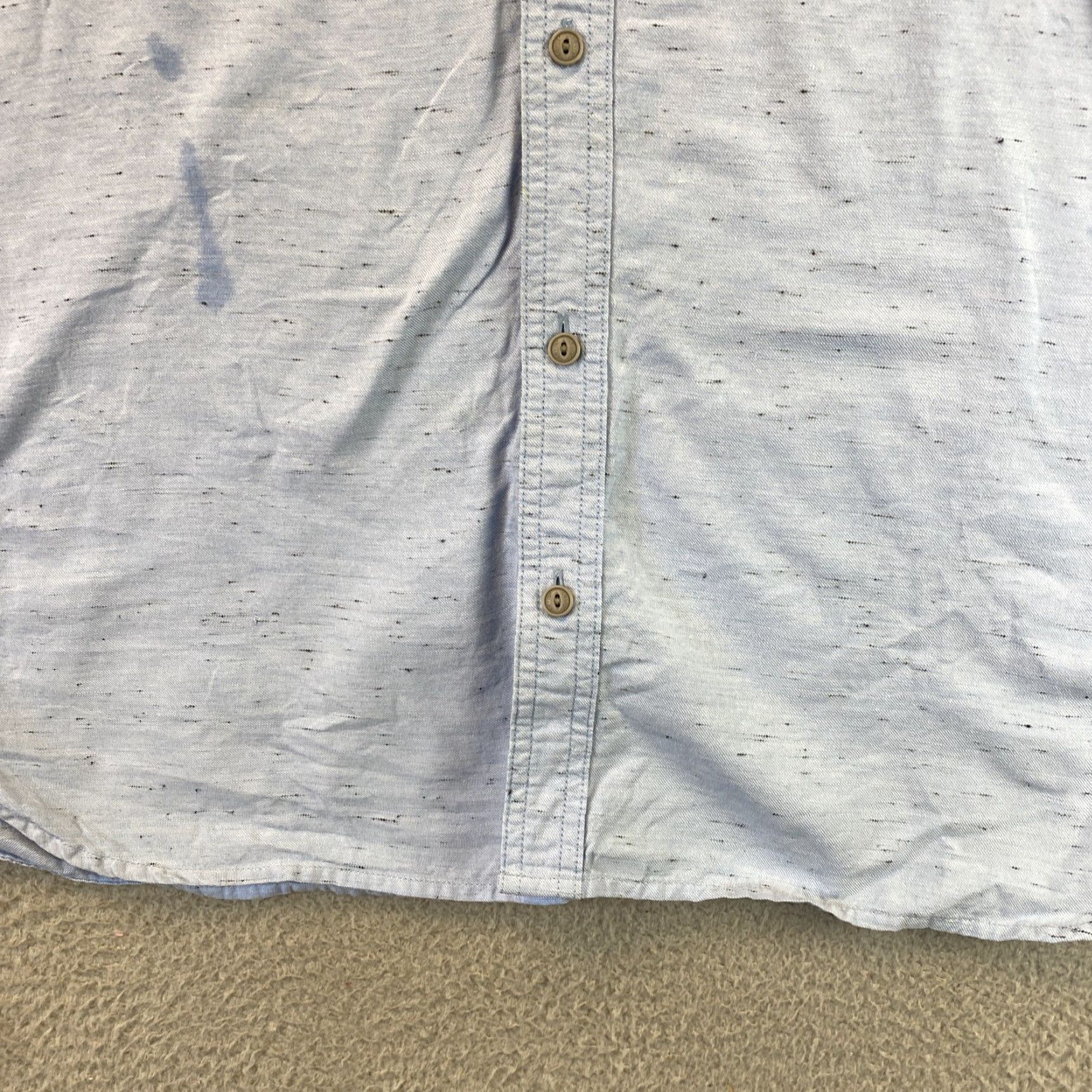 Vintage VINTAGE Levi’s Button-Up Shirt L Blue Outdoor Hiking Fishing Mens Size US L / EU 52-54 / 3 - 2 Thumbnail