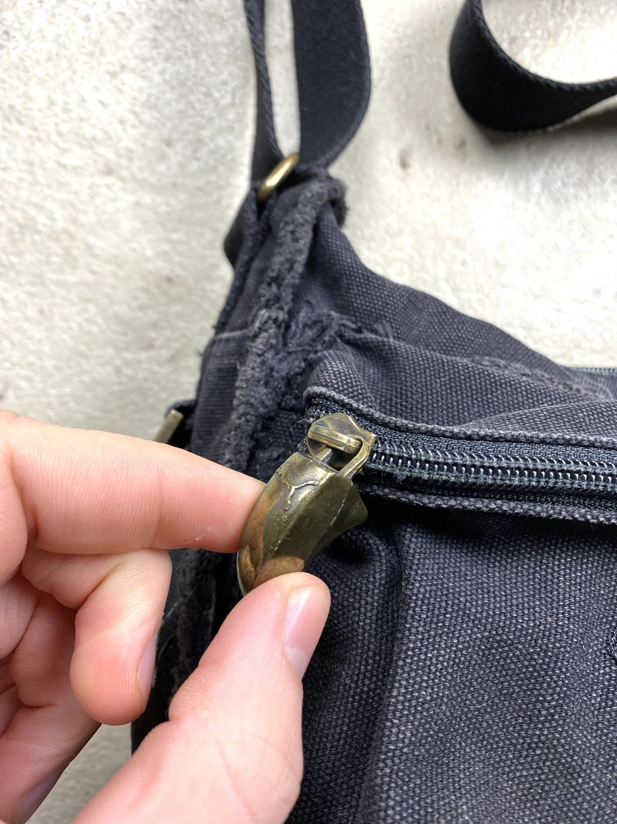 Japanese Brand Vintage Puma Patchwork Japanese Mini Bag Y2K Style Hype Size ONE SIZE - 6 Thumbnail