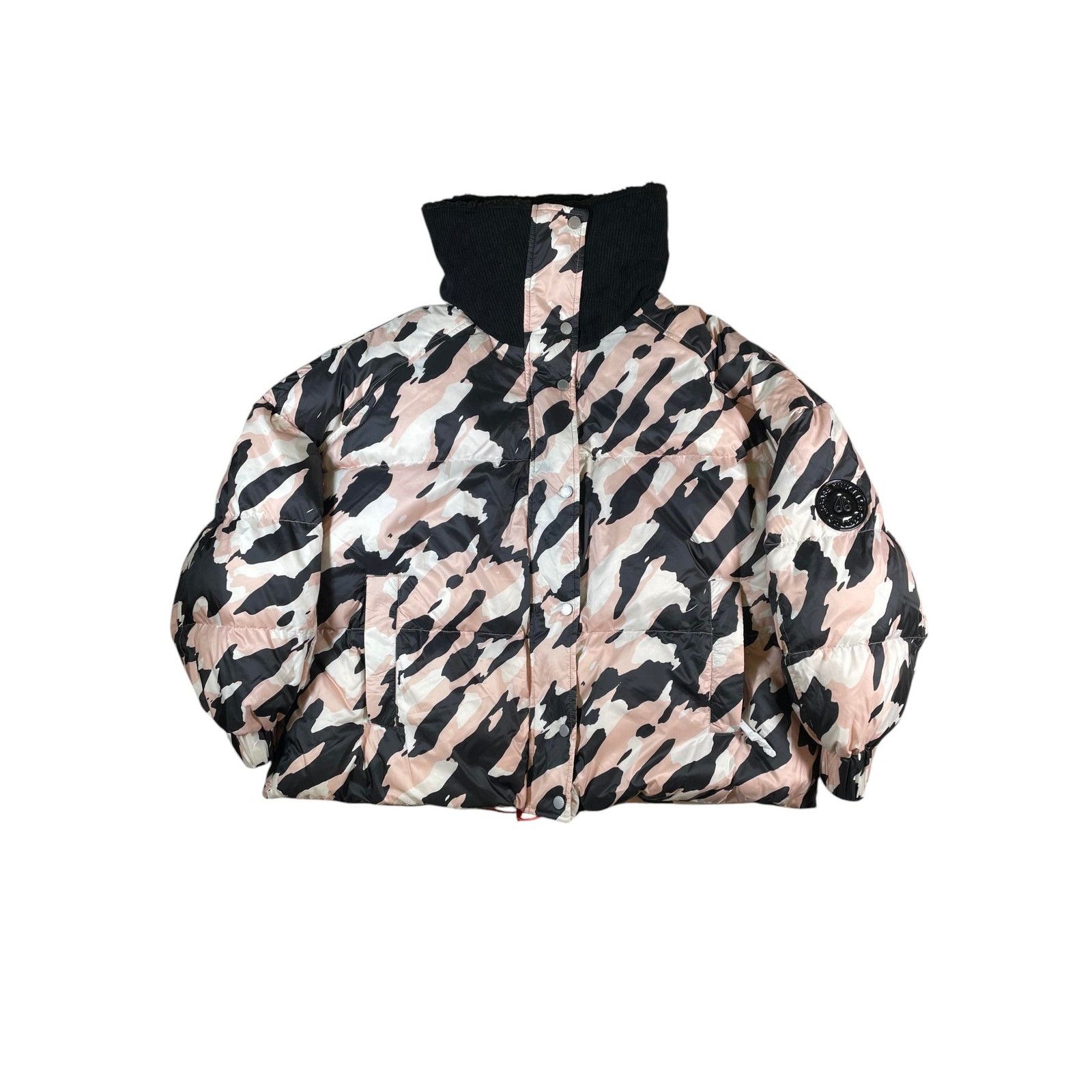 Moose Knuckles Moose Knuckles Smoke Camo Baisley Rose Puffer Jacket Size US XL / EU 56 / 4 - 1 Thumbnail