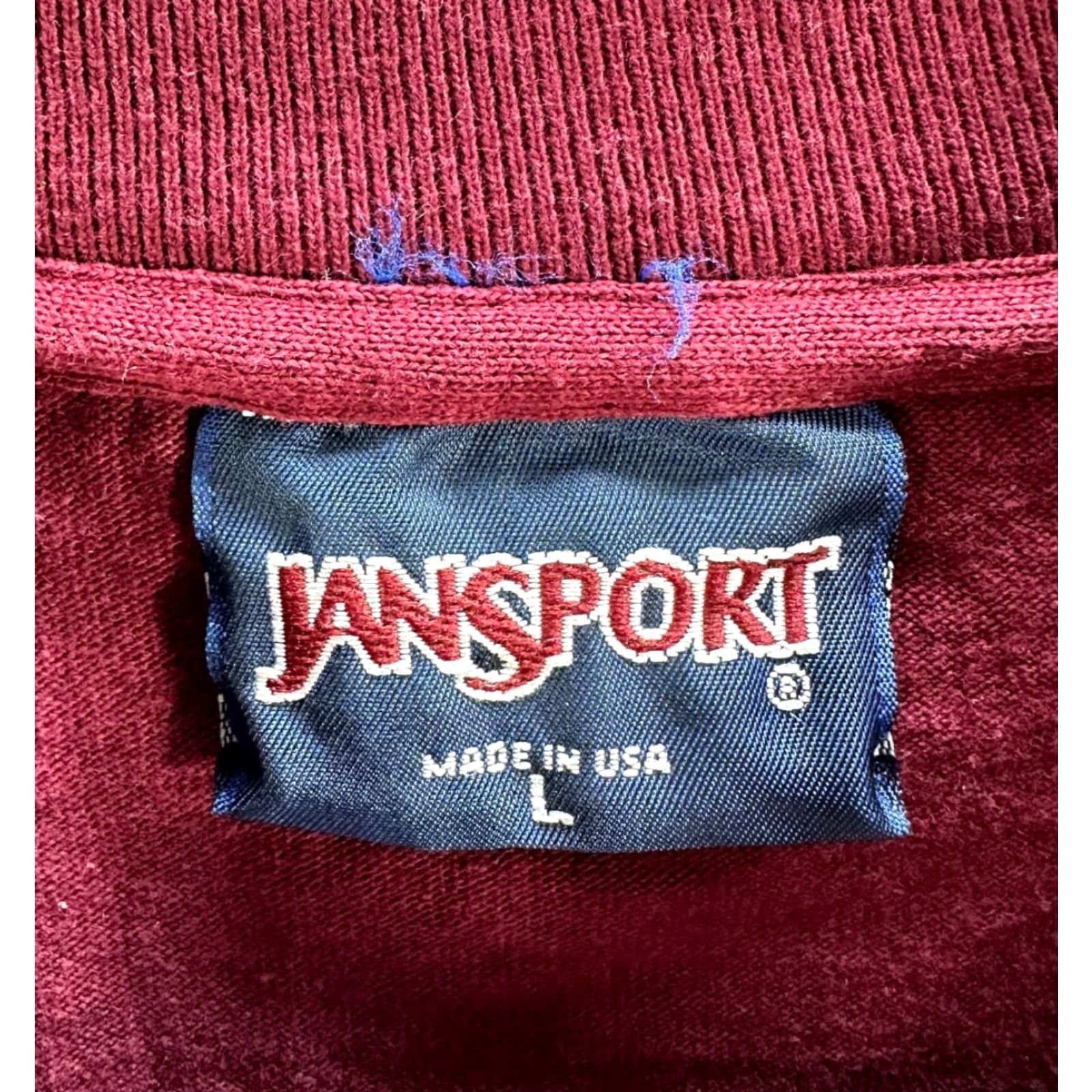 Jansport Nike Shirt? No, Jansport Pullover Shirt? Virginia Tech Burgundy Cotton Long Sleeve Crew Neck L Mens Size US L / EU 52-54 / 3 - 3 Thumbnail