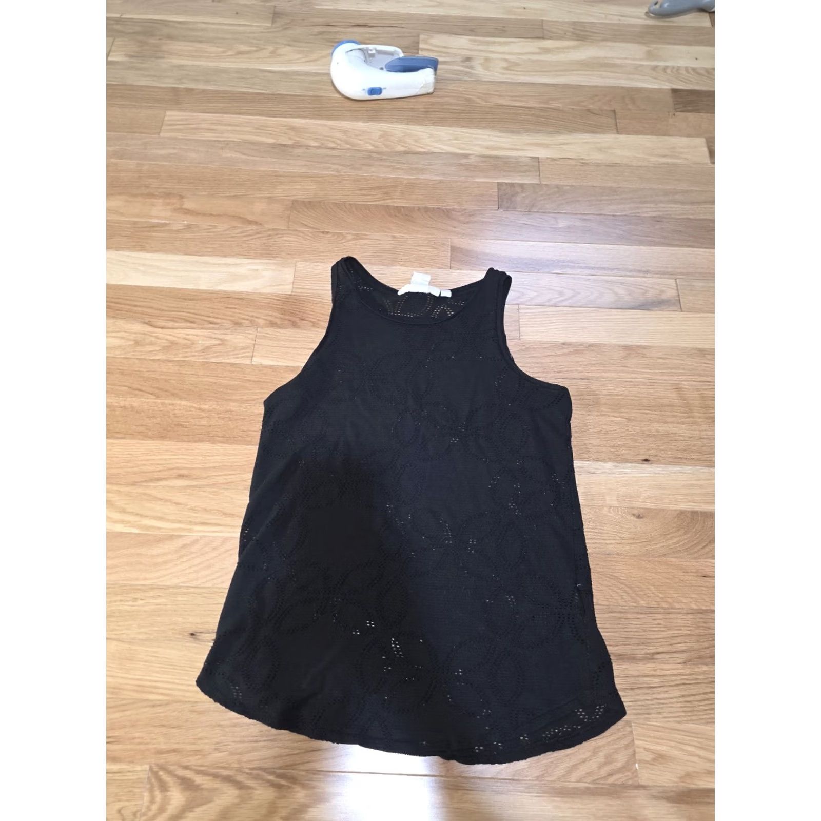 Vintage LOGG Label of Graded Goods Women's Laser Cut Sleeveless Black Top XS Blouse Casual Regular Knitted/Basic (Pre-owned) Womens Size XS / US 0-2 / IT 36-38 - 8 Thumbnail