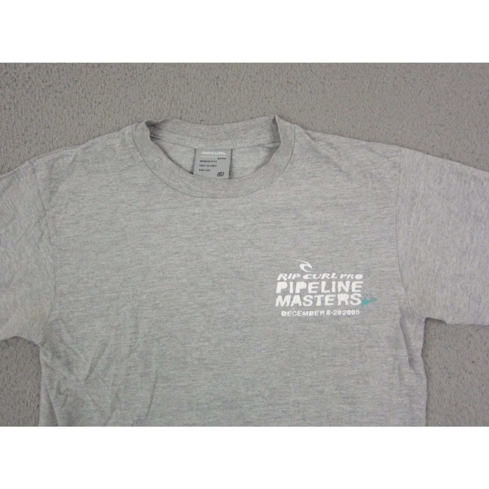 Rip Curl VINTAGE Rip Curl Shirt Womens S Gray Pipeline Masters Vans Surfing Y2K Womens Shirt Gray Rip Curl VINTAGE Size S / US 4 / IT 40 - 2 Thumbnail