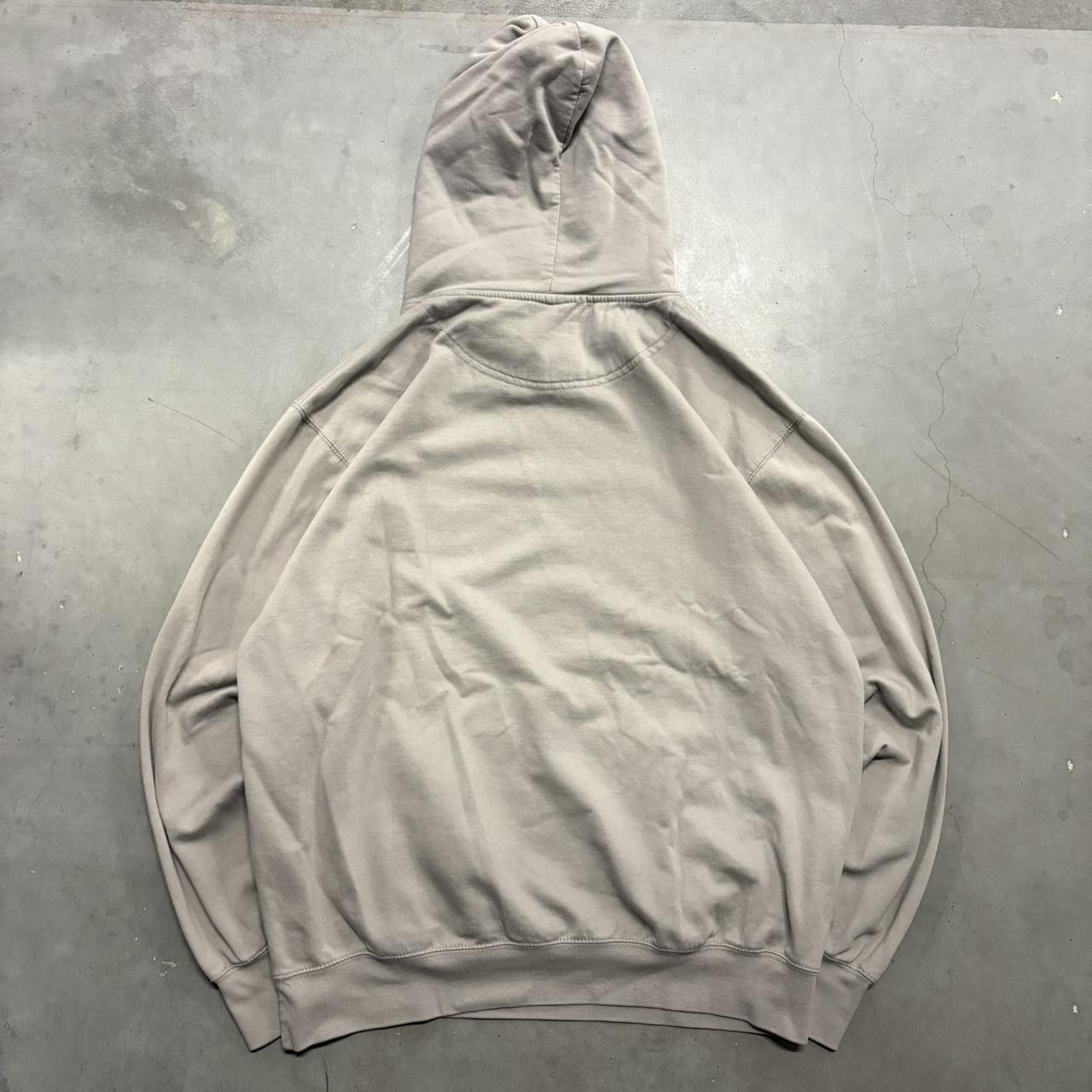 Vintage Crazy Vintage Y2K/2000s Blank Grey Minimalistic Hoodie! Size US XXL / EU 58 / 5 - 2 Thumbnail