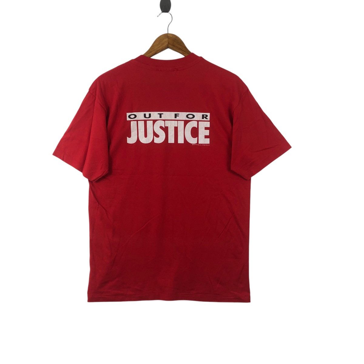 Other Vintage 1991 OUT FOR JUSTICE Steven Seagal Movie Tee Shirt Size US L / EU 52-54 / 3 - 3 Thumbnail