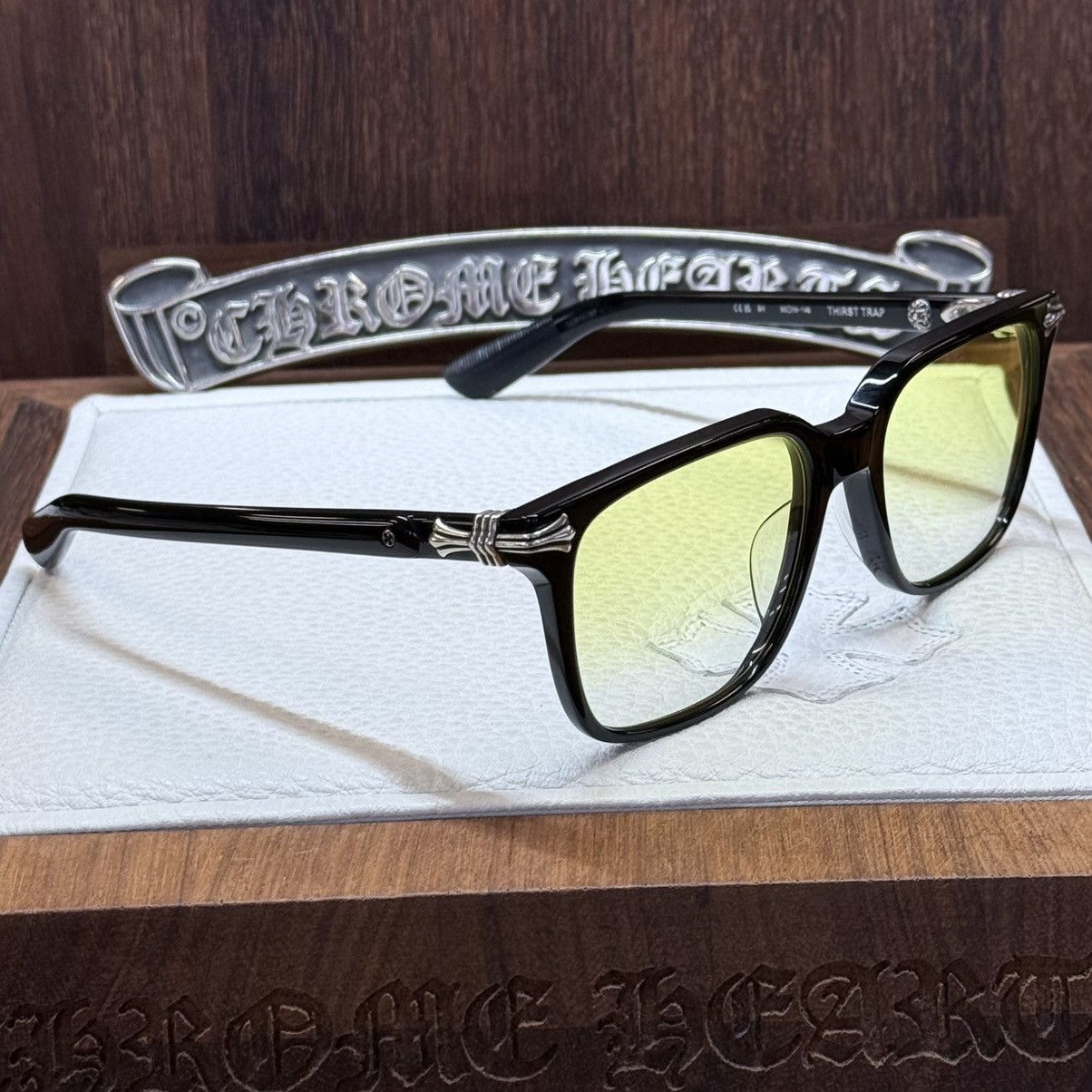 Chrome Hearts Chrome Hearts THIRST TRAP 1/1 Sunglasses Size ONE SIZE - 4 Thumbnail