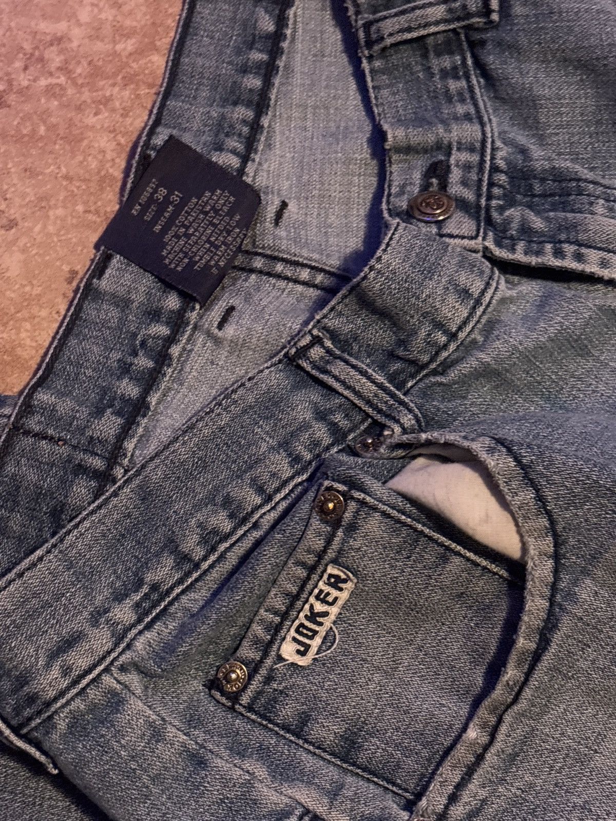 Vintage Joker brand baggy jeans Size US 38 / EU 54 - 1 Thumbnail
