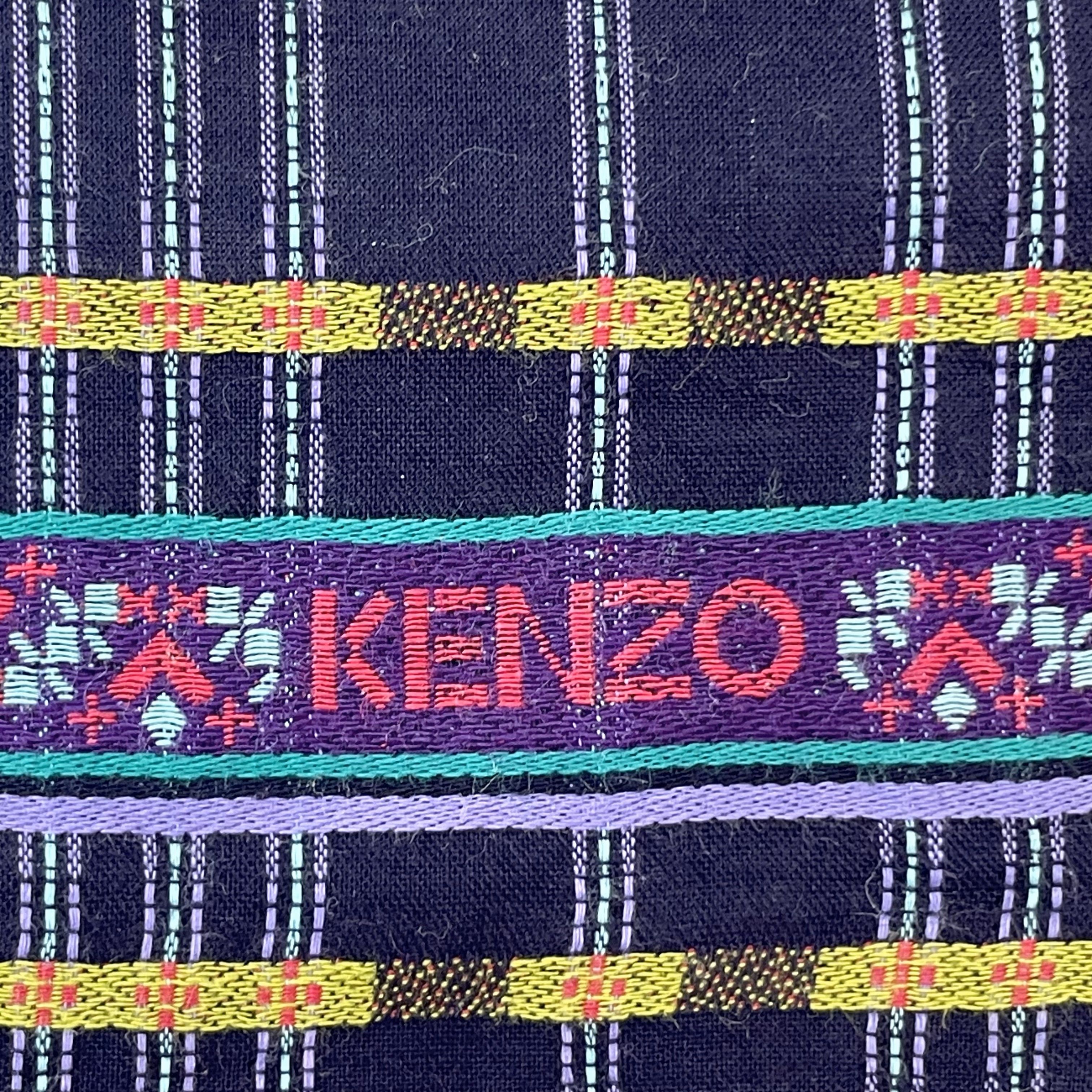 Kenzo × Vintage Kenzo Handkerchief / Neckerchief / Bandana - 4210 Size ONE SIZE - 3 Thumbnail