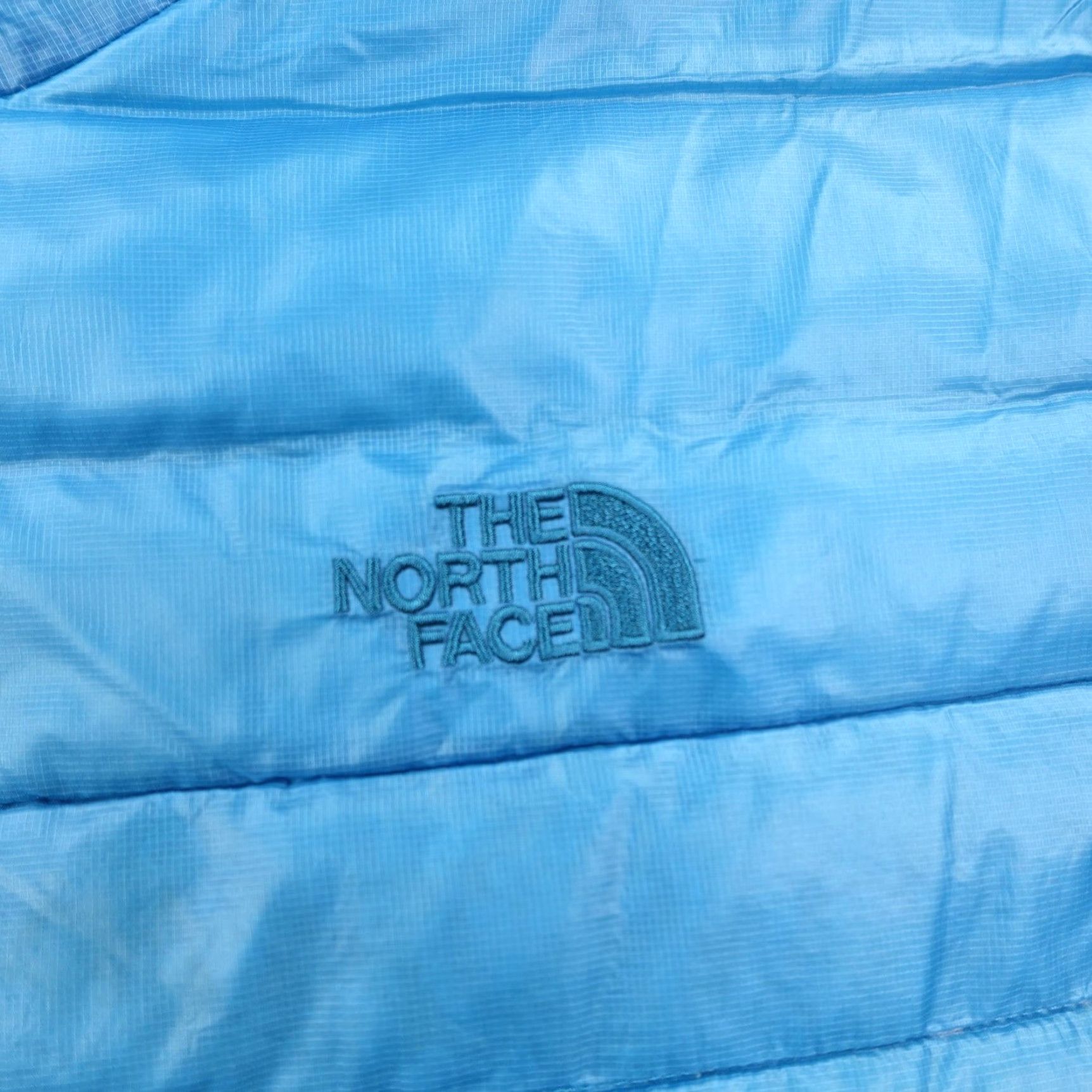 The North Face The North Face Jacket Mens XL Blue 550 Down Puffer Quilted Insulated Full Zip Coat Size US XL / EU 56 / 4 - 4 Thumbnail