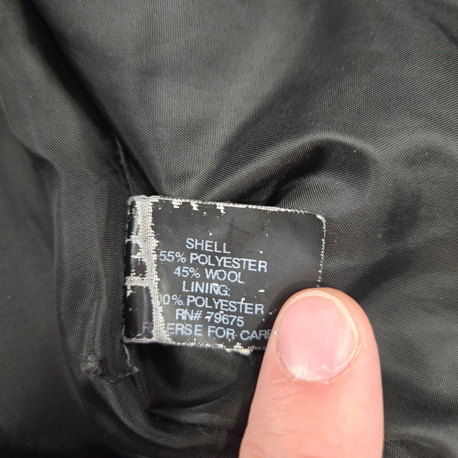Anne Klein Y2K Anne Klein Charcoal Gray Wool Blend Peacoat Size XXL Size XXL / US 16-18 / IT 52-54 - 9 Thumbnail