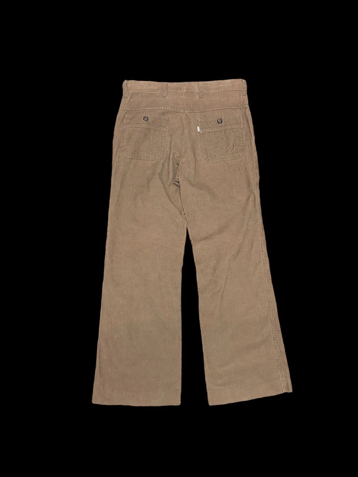 Levi's FLARE⚡️⚡️70s LEVIS PANATELA CORDUROY PANTS Size US 31 - 2 Thumbnail