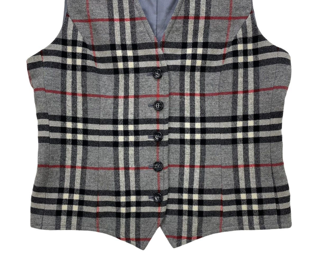Burberry 💥Burberry Nova Check Vest Jacket Size S / US 4 / IT 40 - 4 Thumbnail