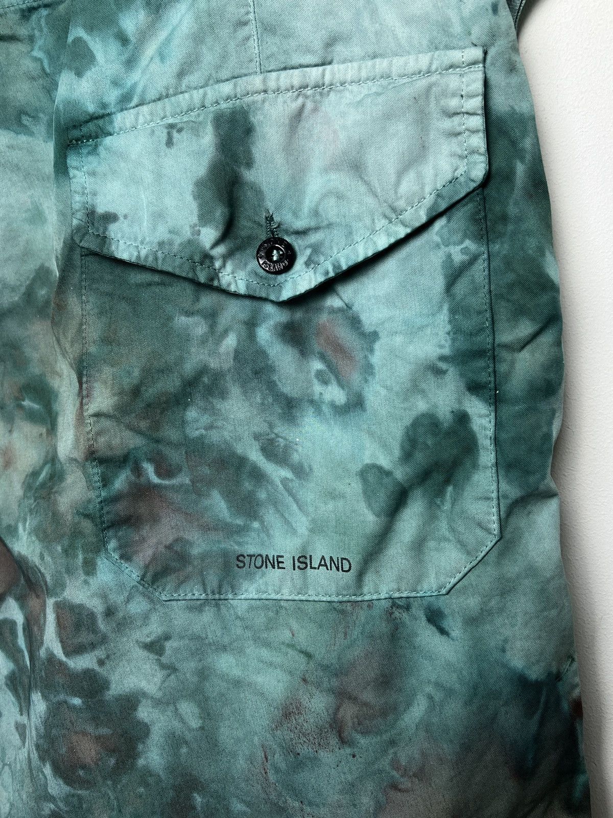 Stone Island stone island y2k tie dye shorts m-l Size US 33 - 9 Thumbnail