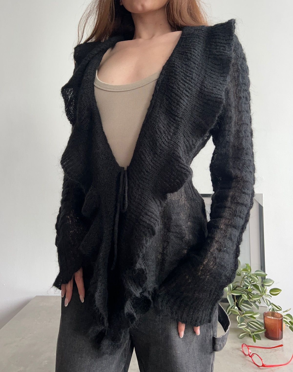 Vintage Mohair Cardigan Vintage Size M / US 6-8 / IT 42-44 - 1 Thumbnail