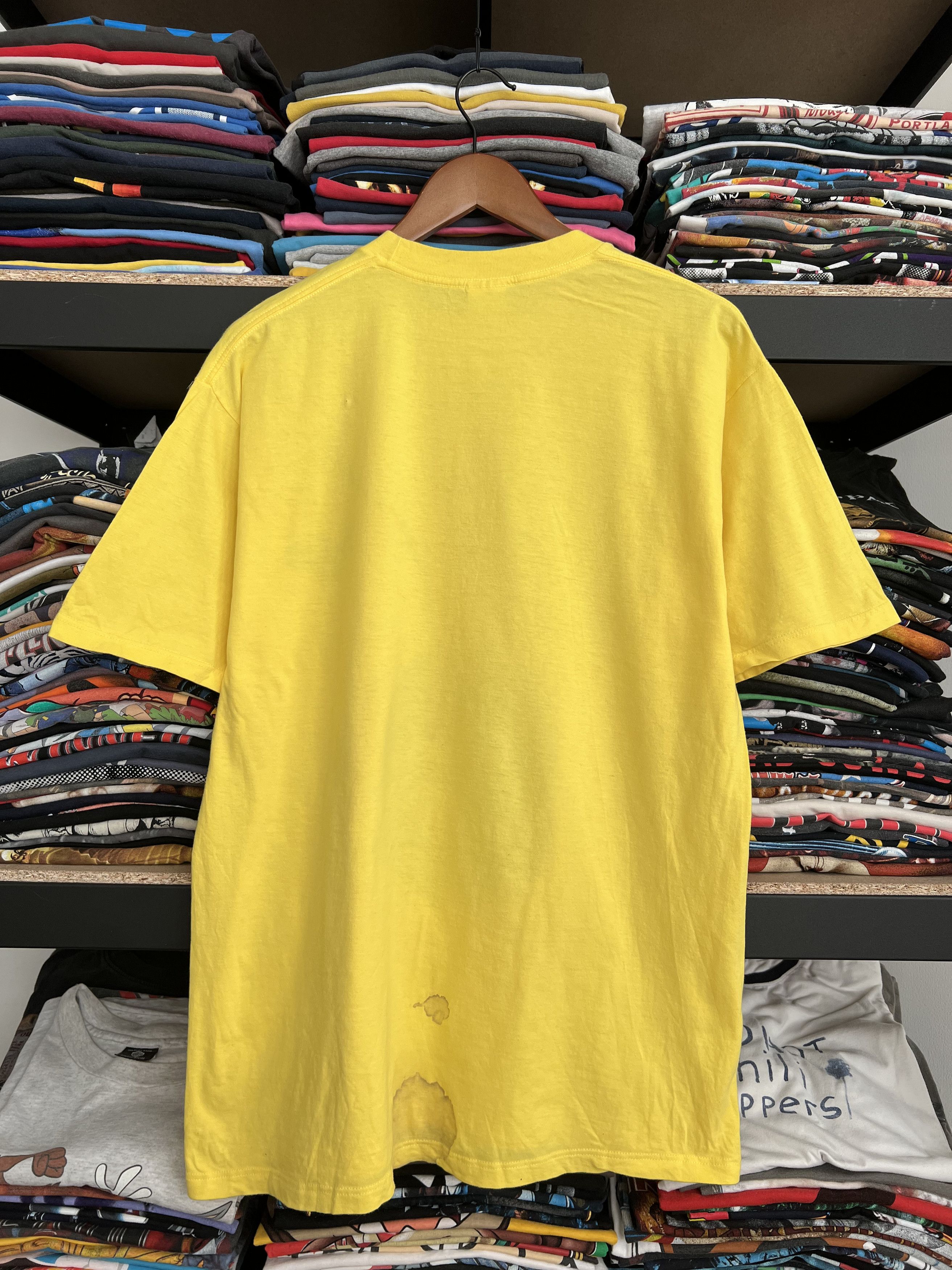 Cartoon Network Vintage 1998 A Bugs Life Movie Pixar Disney Promo Yellow Tee Size US L / EU 52-54 / 3 - 2 Thumbnail