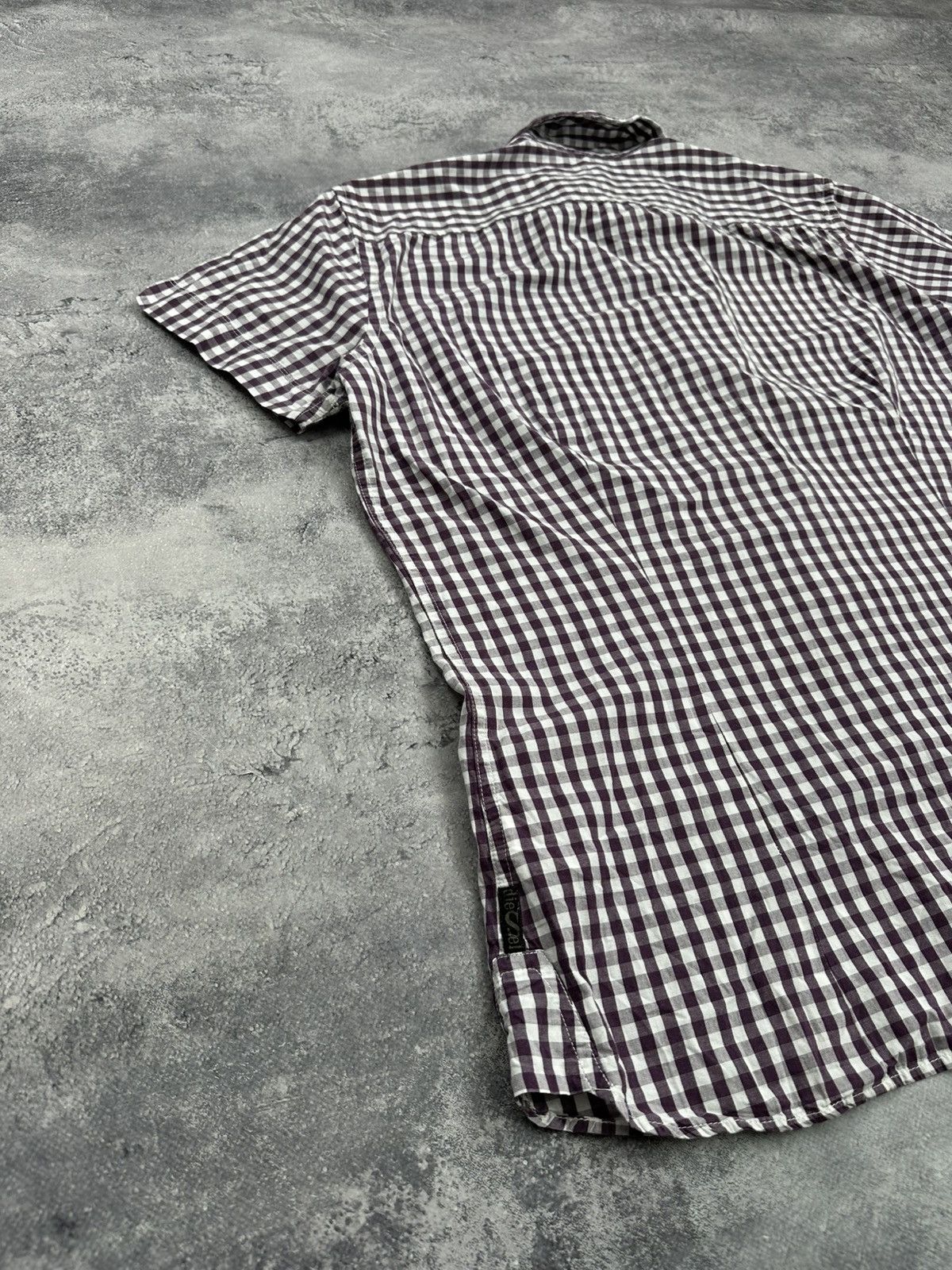 Diesel Vintage Diesel Button Up Short Sleeve Shirt Y2K Checkered Size US XL / EU 56 / 4 - 13 Thumbnail