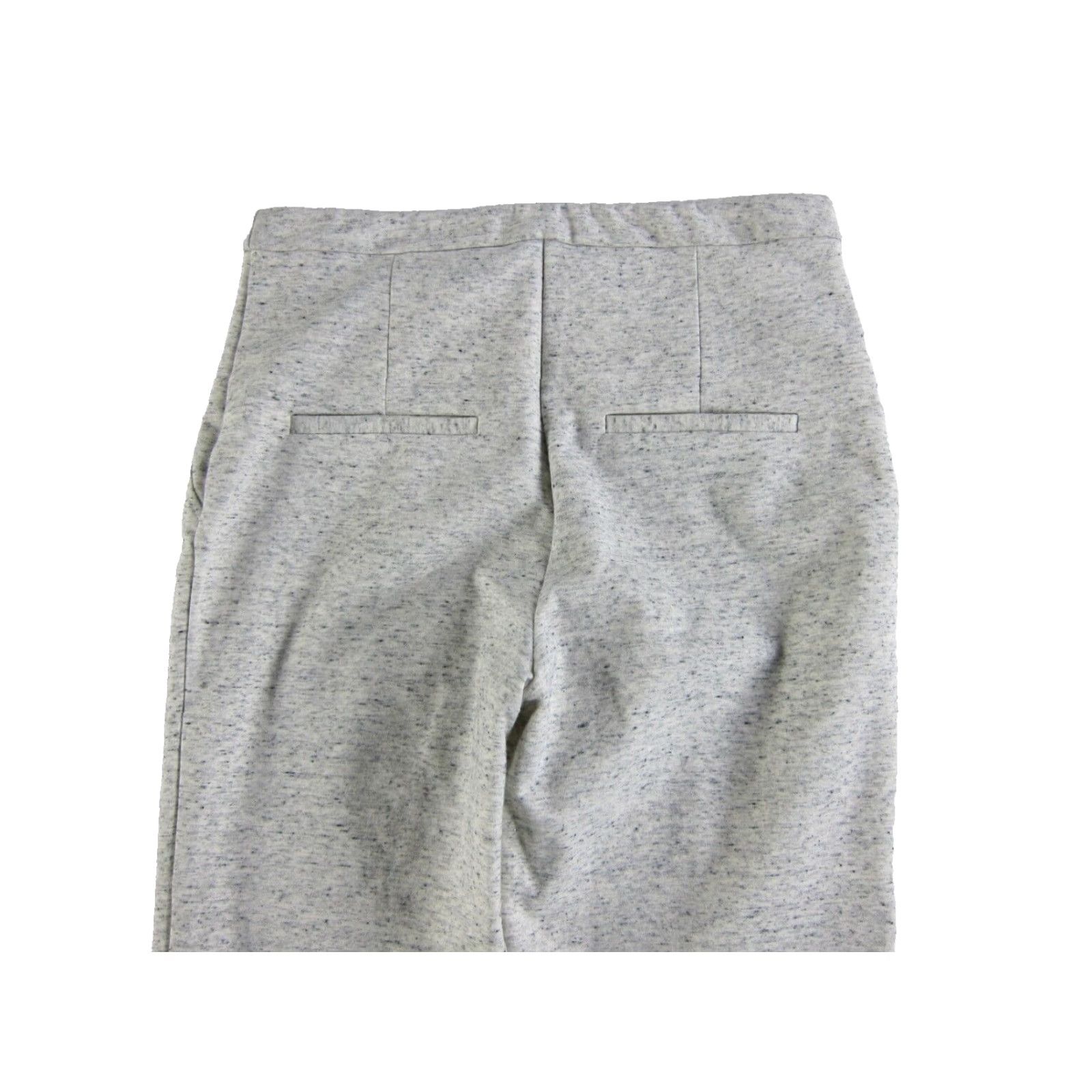 Vintage Lysse Grey Cotton Jersey Stretch High Rise Waist Comfy Stylish Pant Women XS Size XS / US 0-2 / IT 36-38 - 7 Thumbnail
