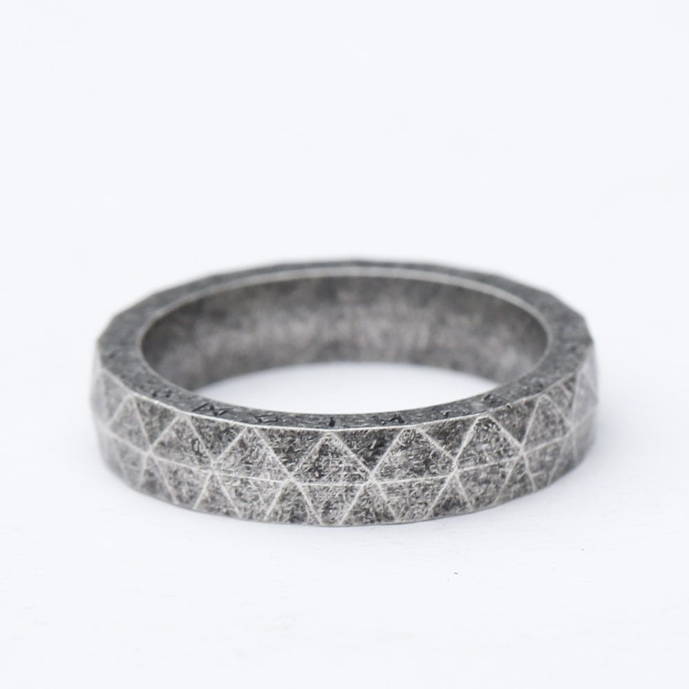 Jewelry × Vintage SIZE 10 Stainless Steel Viking Rune Ring Size ONE SIZE - 4 Thumbnail