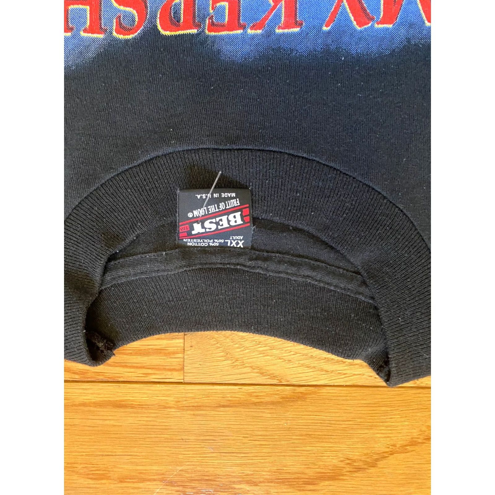 Vintage VINTAGE Sammy Kershaw Third Rate Romance Mens XXL T-Shirt Screen Stars 90s Music Double-Sided Black Short Sleeve Size US XXL / EU 58 / 5 - 5 Thumbnail