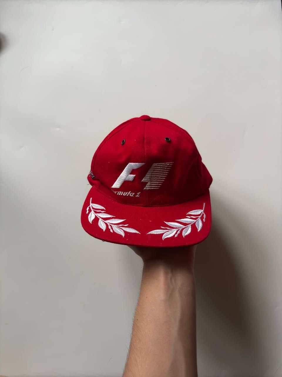Formula 1 Vintage Red Cap Formula 1 1987 OS World Championship Size ONE SIZE - 1 Thumbnail