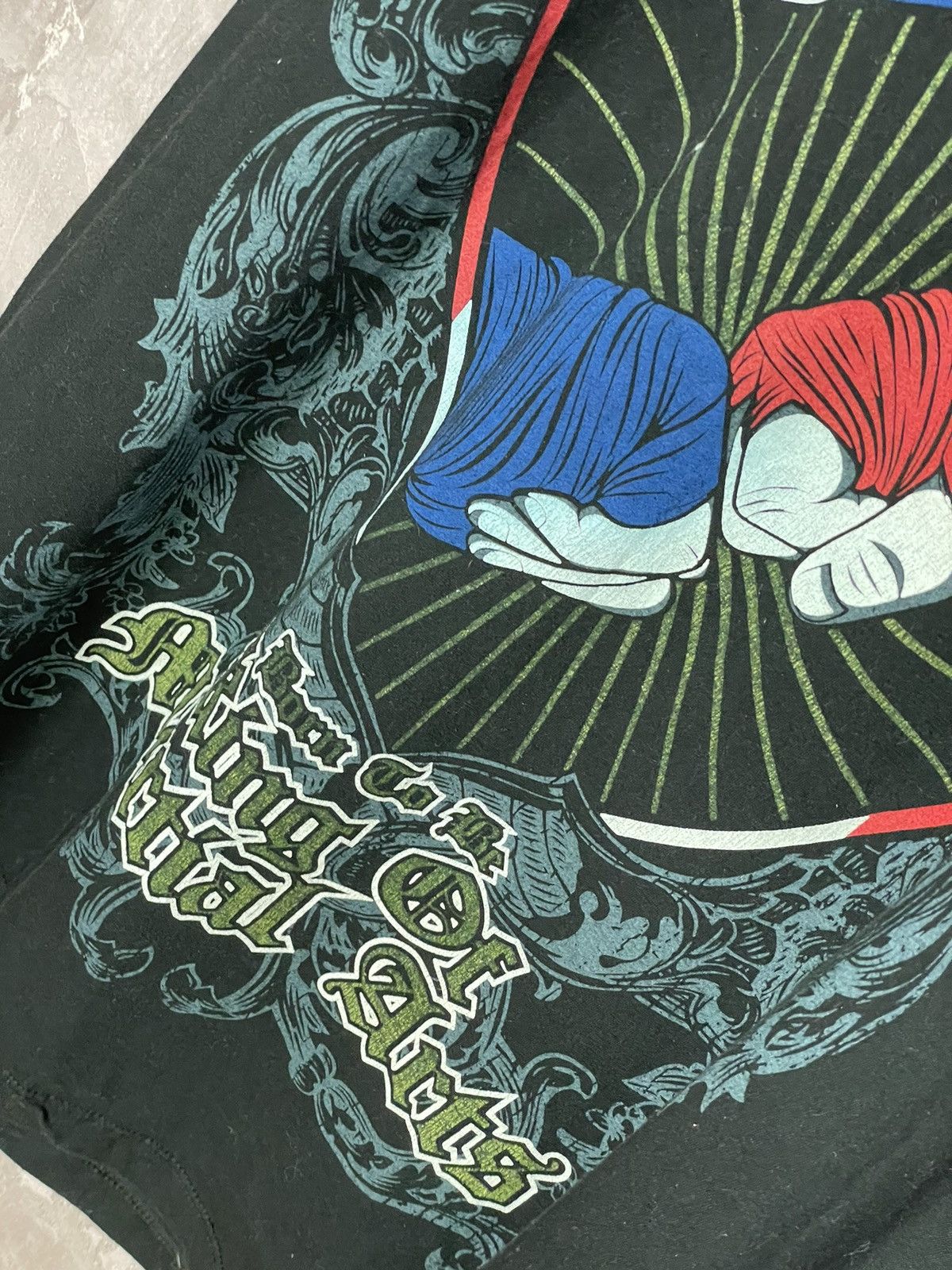 Band Tees × Japanese Brand × Vintage Vintage Y2K Muay Thai Boxing Double Sided T-Shirt Size US L / EU 52-54 / 3 - 8 Thumbnail