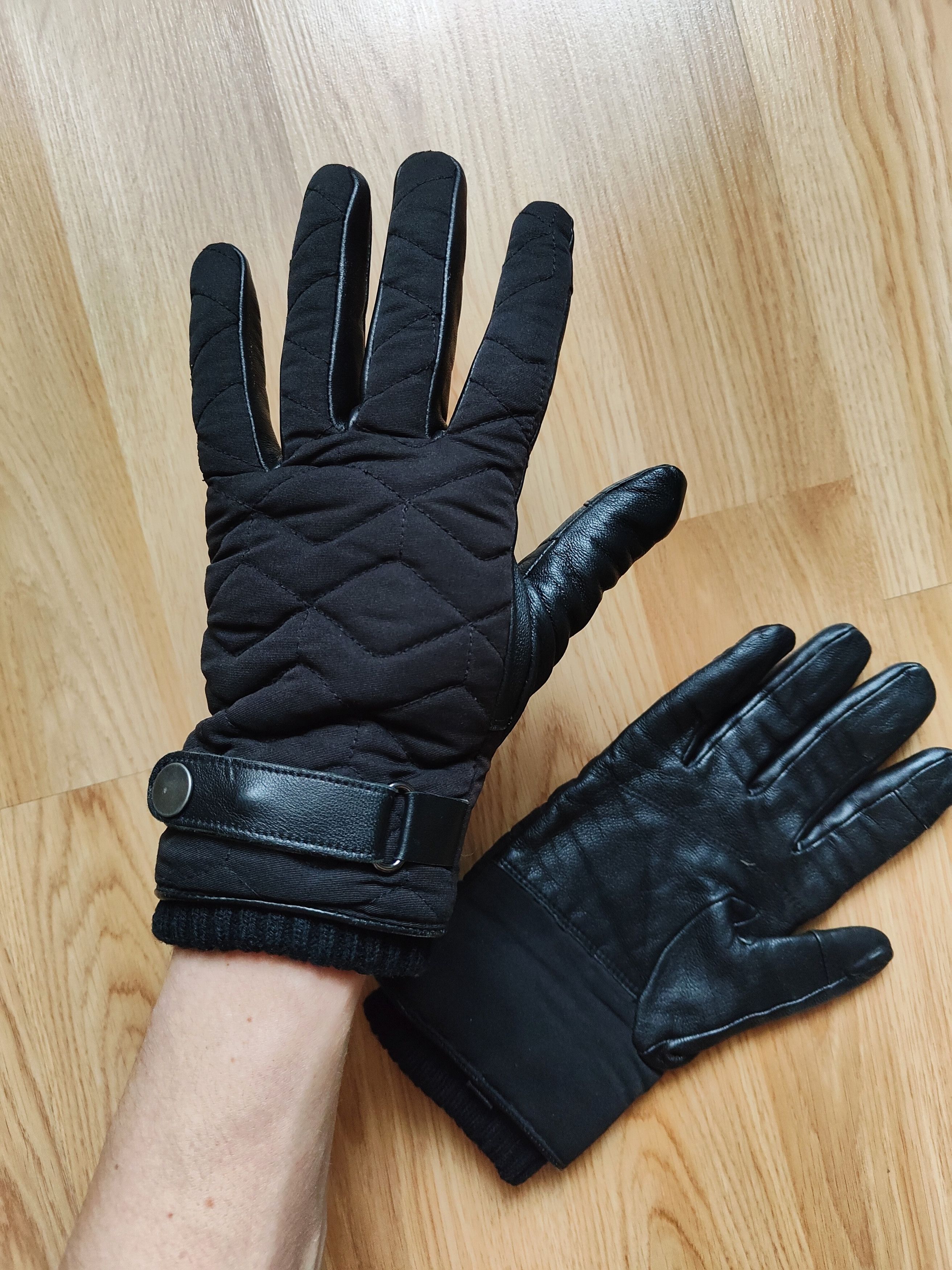 NEXT Leather Gloves Next Men's Gloves S-M Size ONE SIZE - 4 Thumbnail