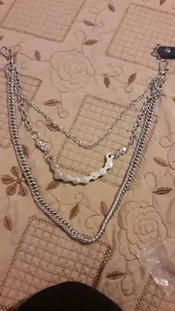 Other Metal Skull Waist Pants Chain Key Chain Size ONE SIZE - 4 Thumbnail