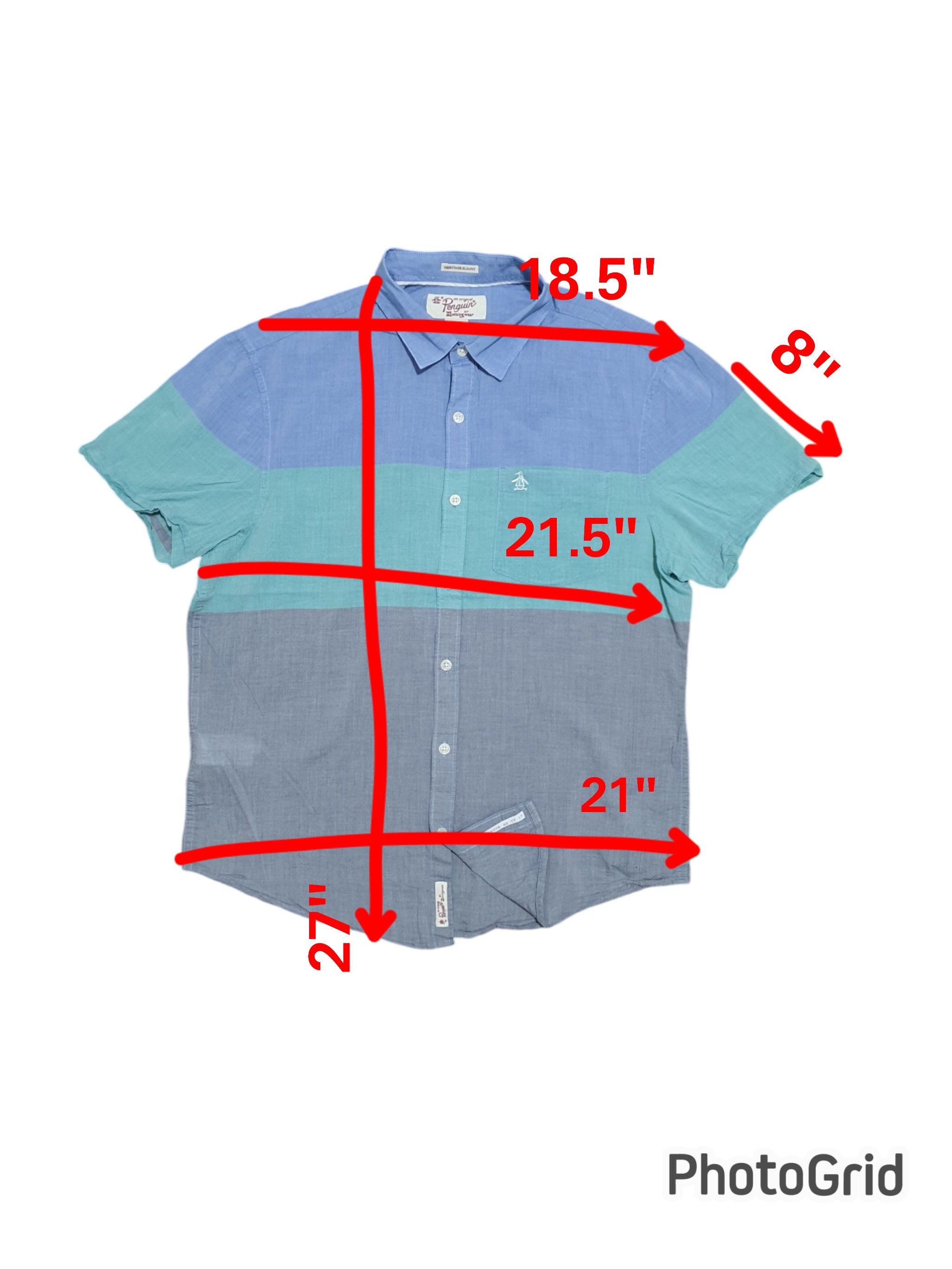 Grand Slam × Japanese Brand PEGUIN GRAND SLAM 21.5/27 SOFT THIN CLOTH SHIRT Size US M / EU 48-50 / 2 - 8 Thumbnail