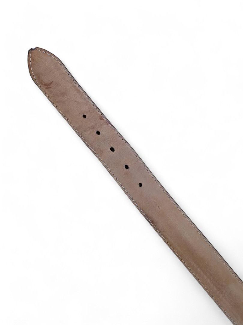 Louis Vuitton Louis Vuitton - Leather Monogram Belt Brown LV Size ONE SIZE - 9 Thumbnail