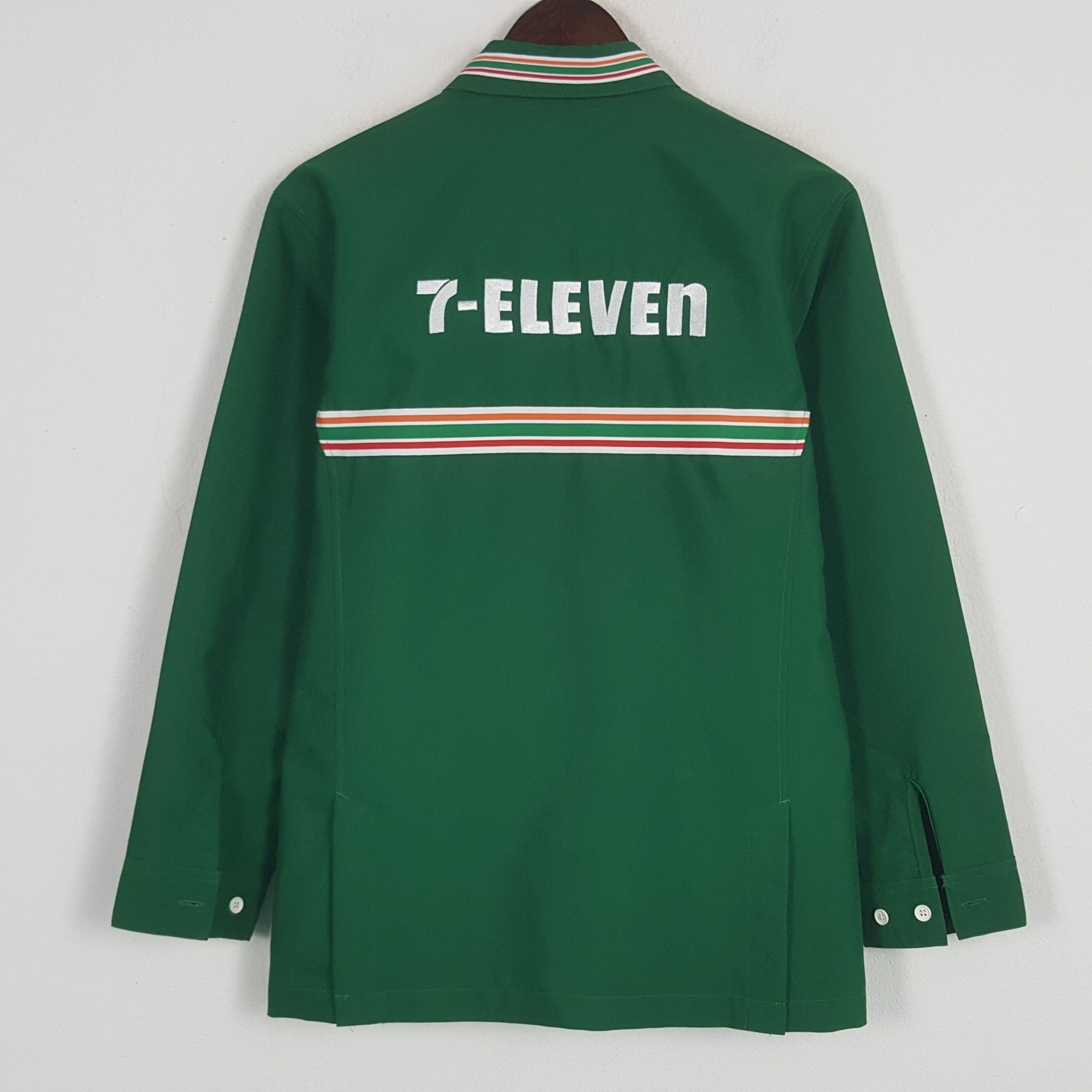 Japanese Brand × Vintage Vintage 7 Eleven Embroidery Worker Jacket Size US M / EU 48-50 / 2 - 1 Thumbnail