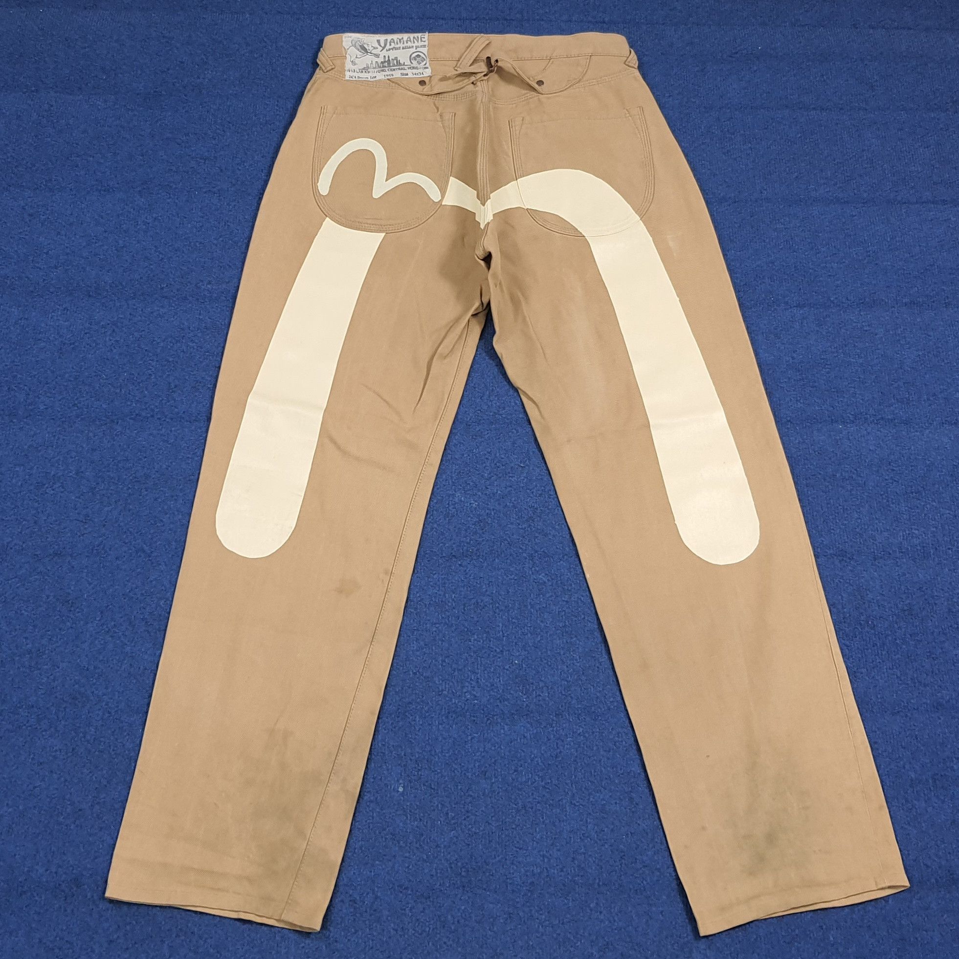 Evisu Vintage Yamane Deluxe Evisu Custom Daicock Pants C280N7 Size US 32 / EU 48 - 1 Thumbnail