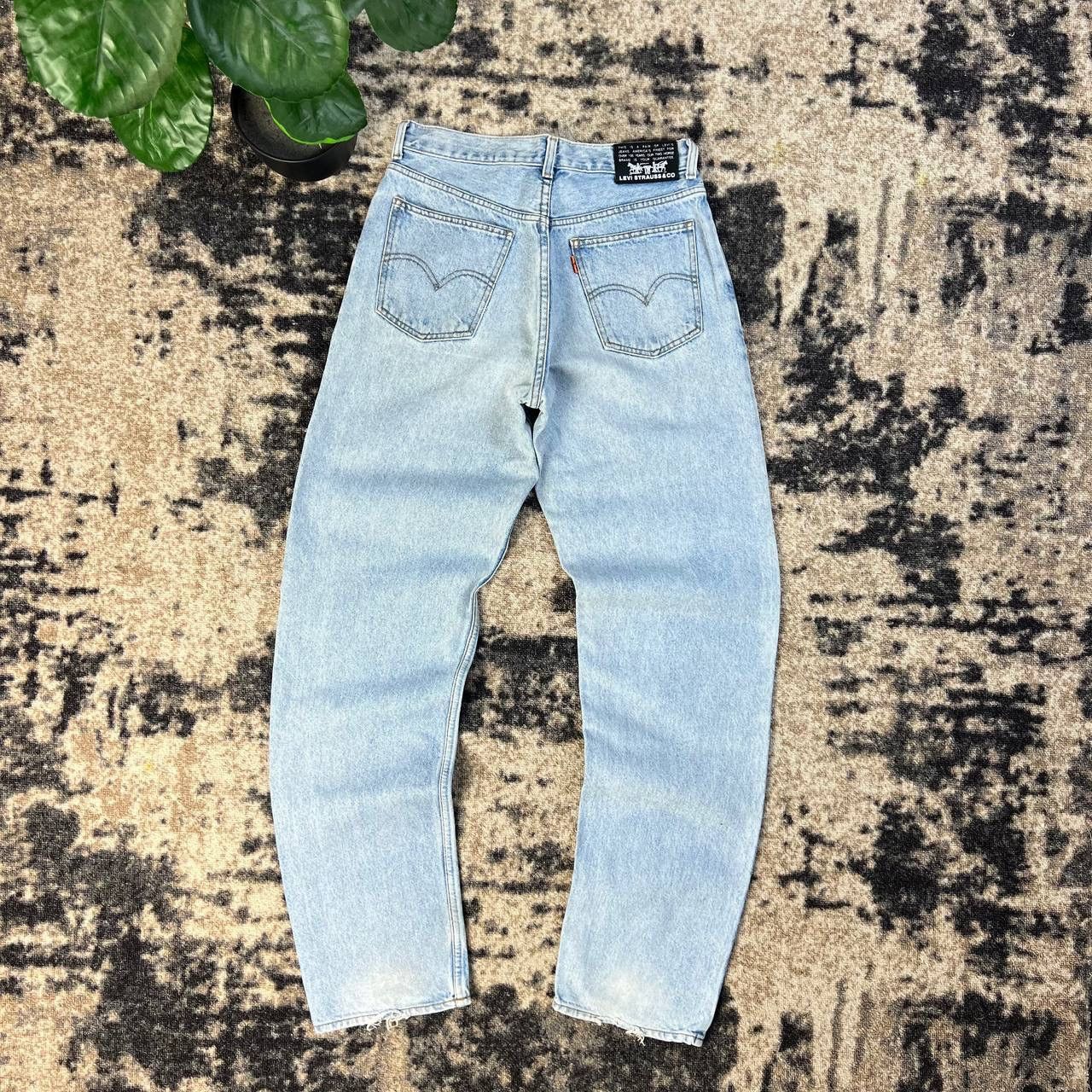 Levi's Levis Vintage Y2K Black Label Orange Tab Denim Jeans Size US 30 / EU 46 - 1 Thumbnail