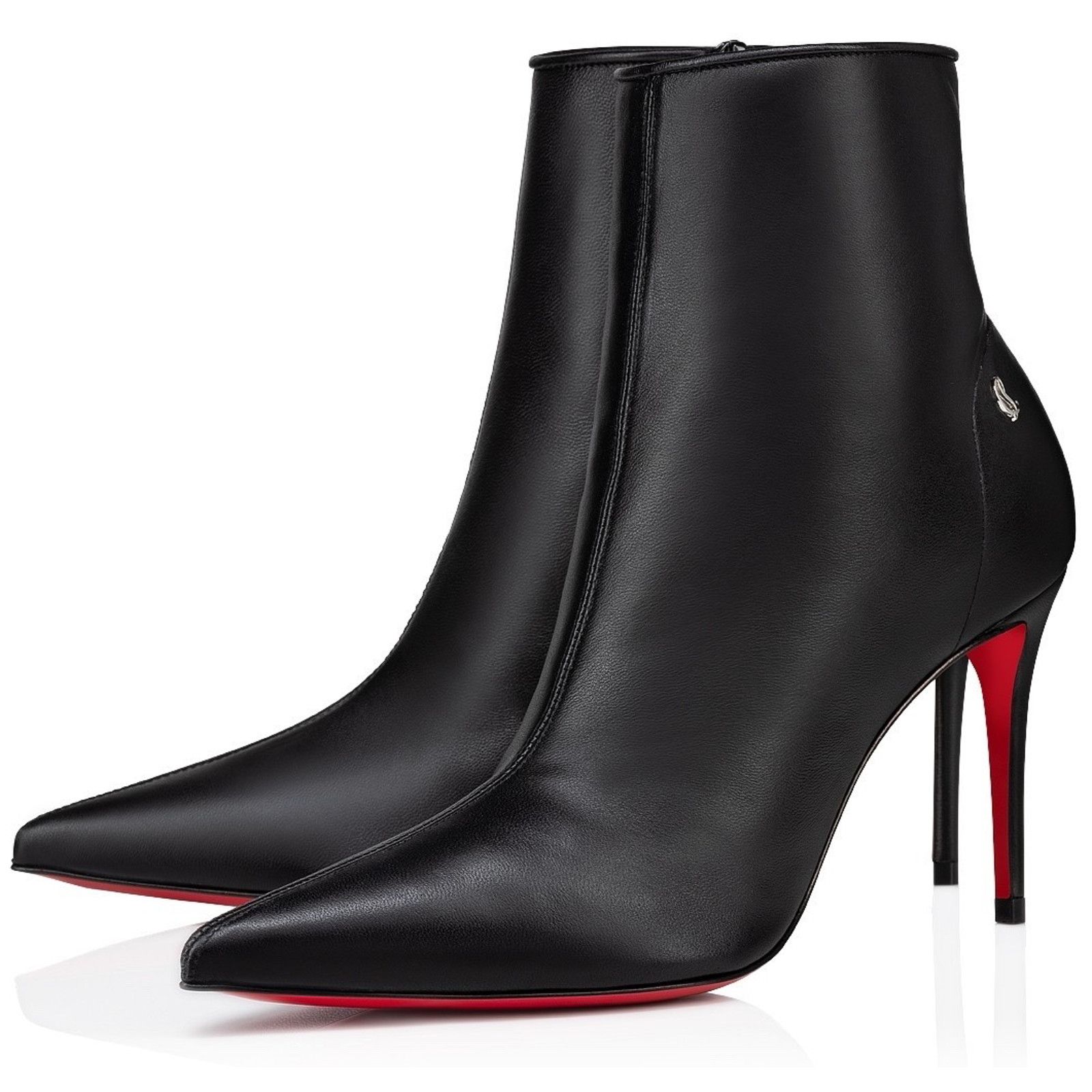 Christian Louboutin Christian Louboutin Sporty Kate Booty 85 Black Leather CL Size US 9.5 / IT 39.5 - 1 Thumbnail