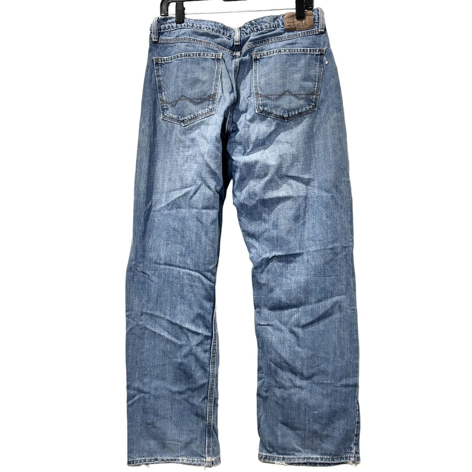Wrangler WRANGLER Relaxed Boot Medium Wash Jeans Sz 33/32 Size US 33 - 3 Thumbnail