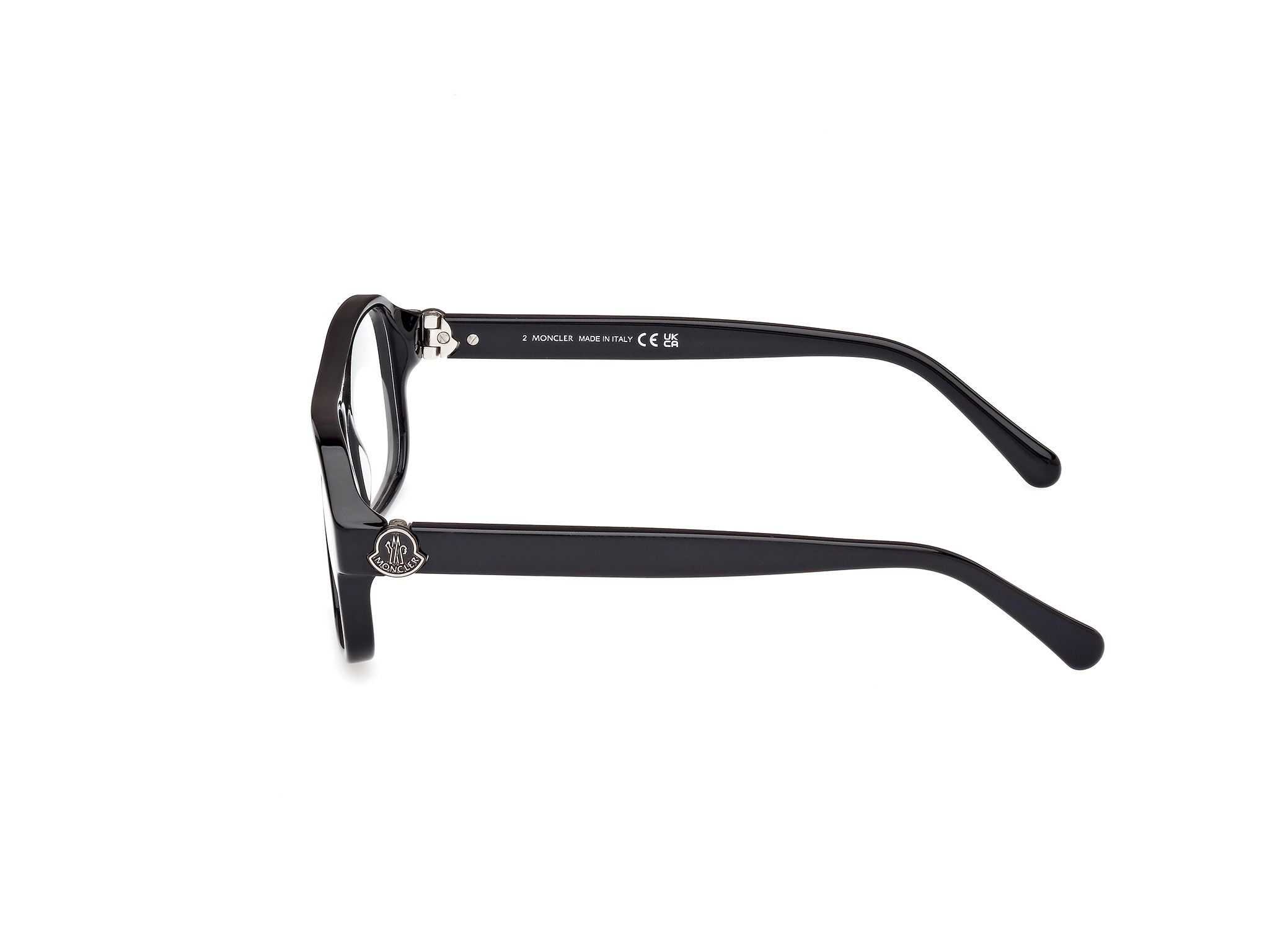 Moncler o1y0225 Size : OS / 54 mm Eyeglass Frame in Black Size ONE SIZE - 4 Thumbnail