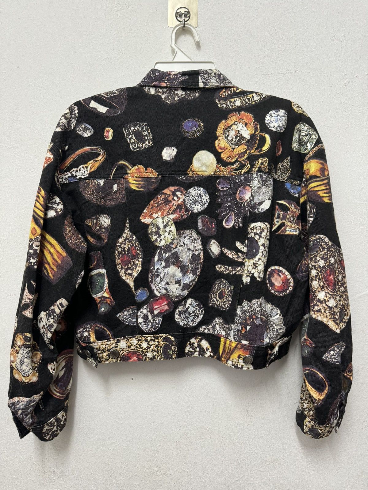 Vintage Vintage Modzart 80’s Over Print Diamond Punk Jacket MenWomen Size US S / EU 44-46 / 1 - 4 Thumbnail