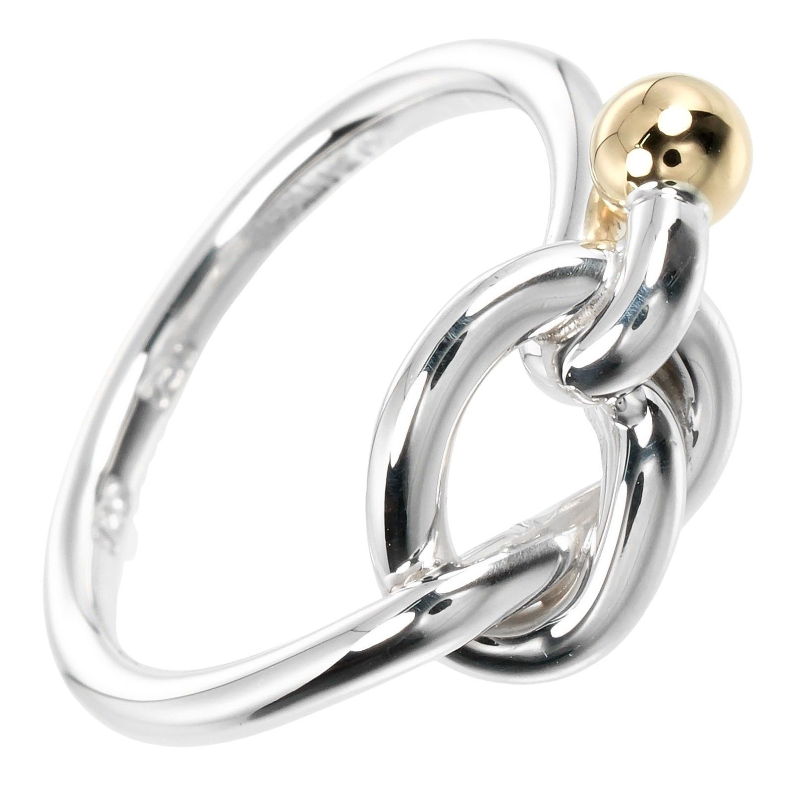 Tiffany & Co. Tiffany & Co. Love Knot Gold and Silver Size ONE SIZE - 1 Thumbnail