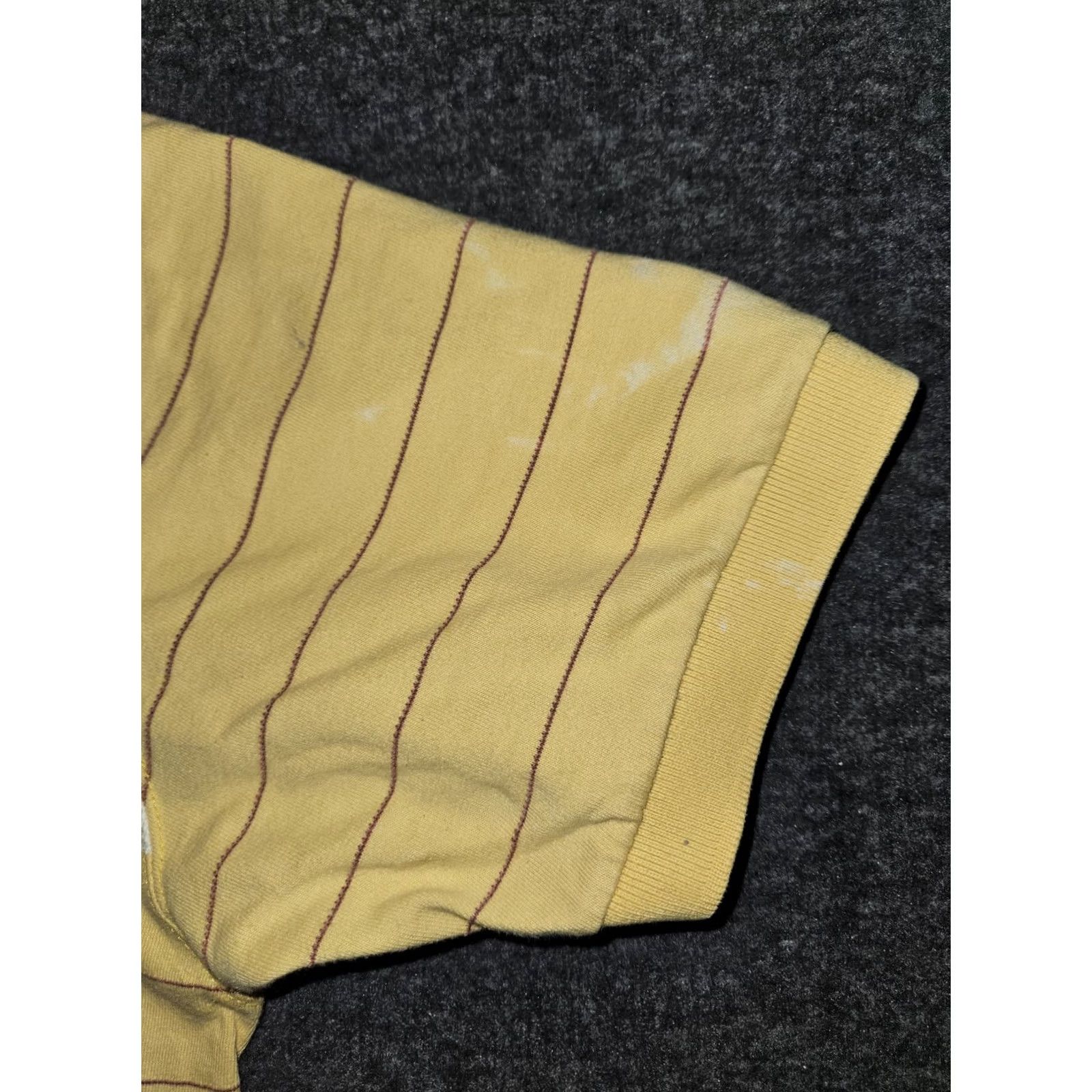 Ralph Lauren VINTAGE Chaps Ralph Lauren Polo Shirt Mens Large Yellow Striped 90s Preppy Polo Shirt 90s Mens Size US L / EU 52-54 / 3 - 5 Thumbnail
