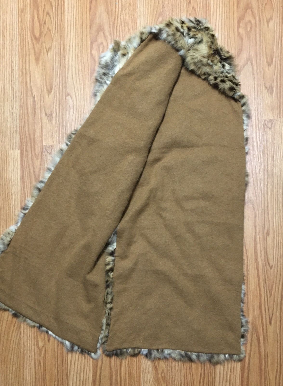 Dolce & Gabbana Dolce & Gabbana Fur Cashmere Large Vintage Scarf Size ONE SIZE - 7 Thumbnail