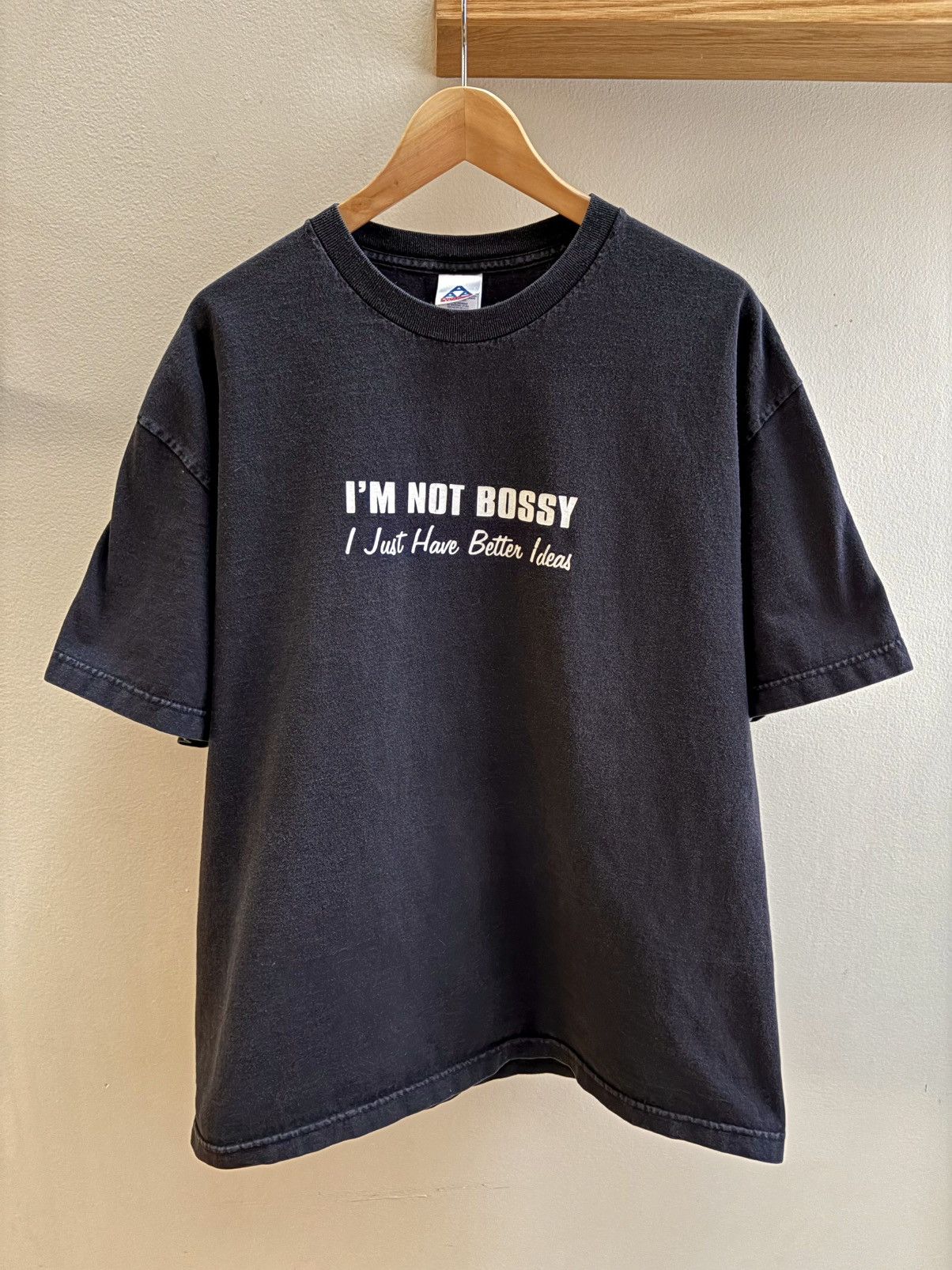 AAA I’m Not Bossy, I Just Have Better Ideas VTG Y2K black shirt Size US XL / EU 56 / 4 - 1 Thumbnail