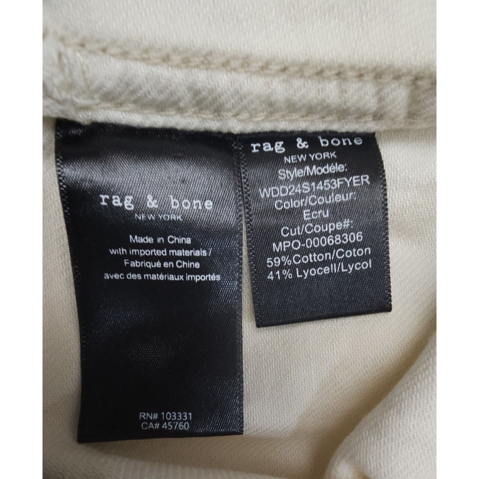 Rag & Bone Rag & Bone Leah Ruched Ultra Featherweight Top Size XS Size XS / US 0-2 / IT 36-38 - 7 Thumbnail
