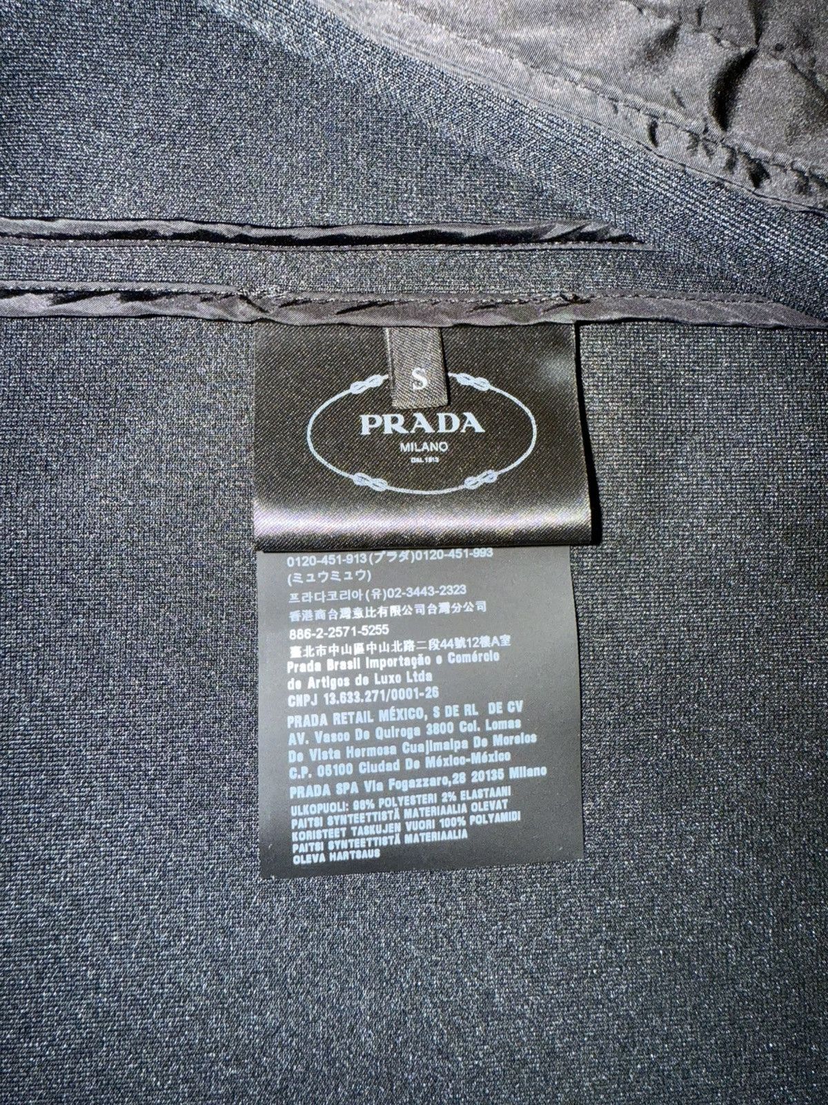 Prada Prada Zip-Up Hoodie Size US S / EU 44-46 / 1 - 5 Thumbnail