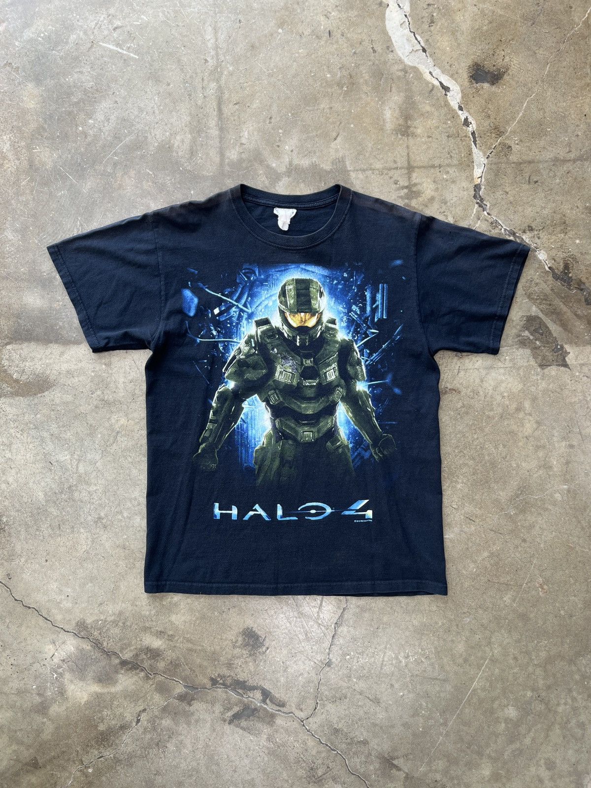 Vintage Vintage 2012 Halo 4 Master Chief Video Game Tee Medium Size US M / EU 48-50 / 2 - 2 Thumbnail