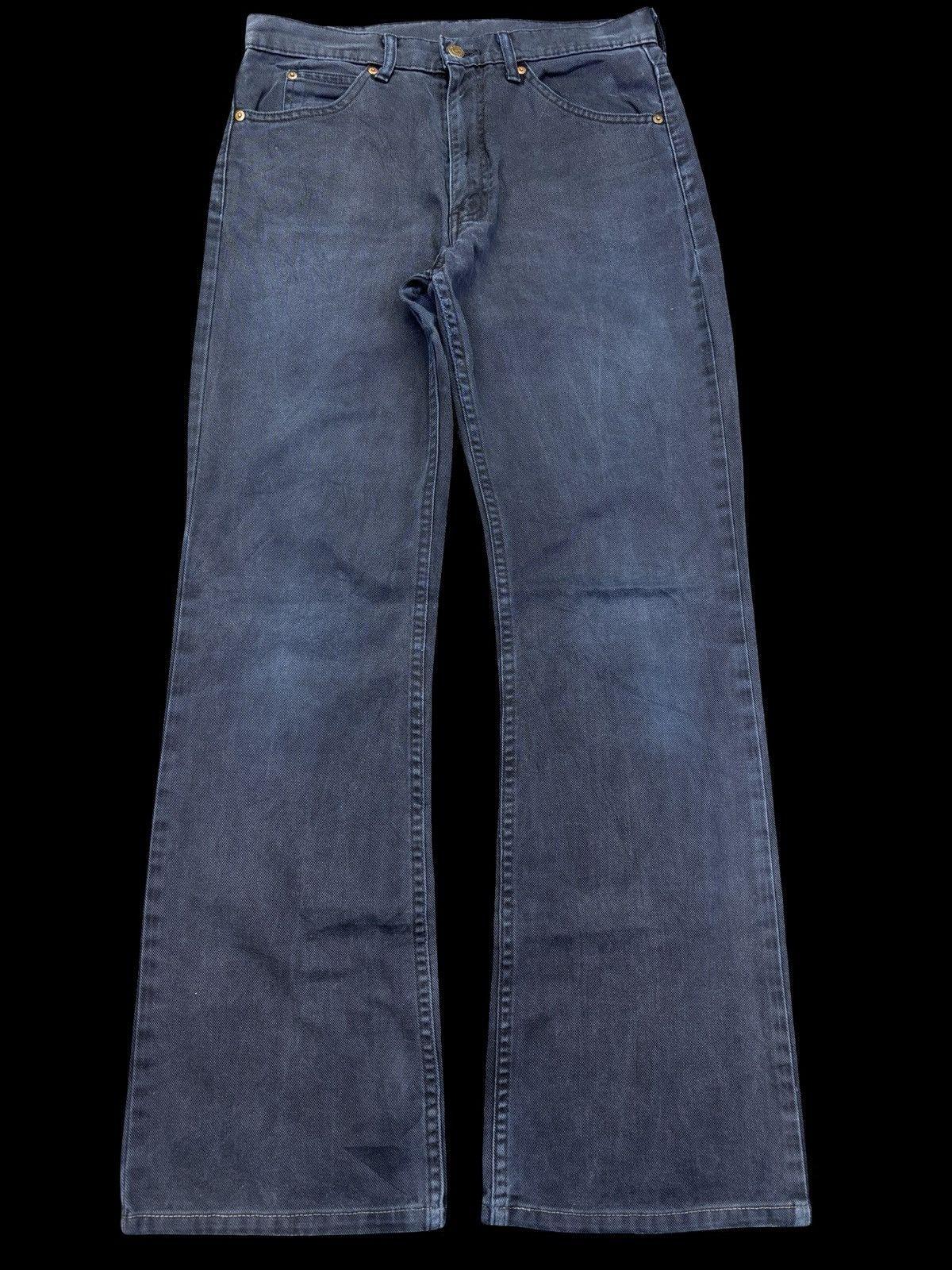 💥Flare💥Vintage 90s Levis 517 Black Wash Denim F868