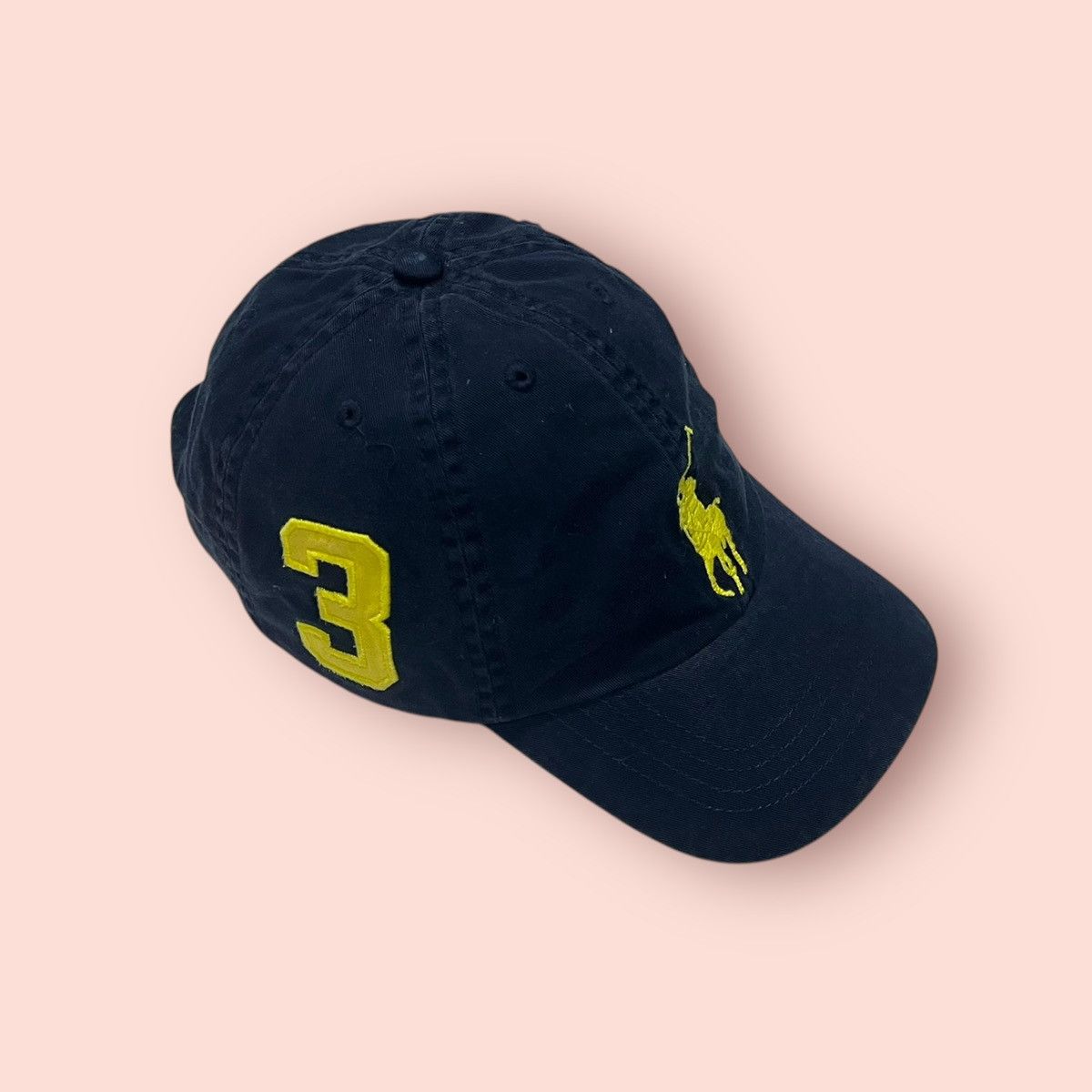 Polo Ralph Lauren × RRL Ralph Lauren × Ralph Lauren VINTAGE POLO RALPH LAUREN NO.3 BIG PONY STRAPBACK Size ONE SIZE - 1 Thumbnail