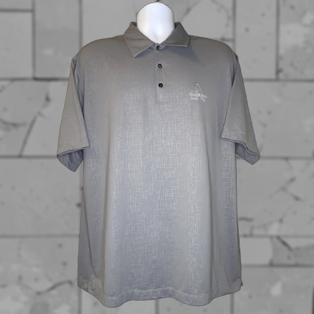 Nike Nike Tiger Woods Collection Polo Shirt Men XL Gray Short Sleeve Golf Shirt Size US XL / EU 56 / 4 - 1 Thumbnail
