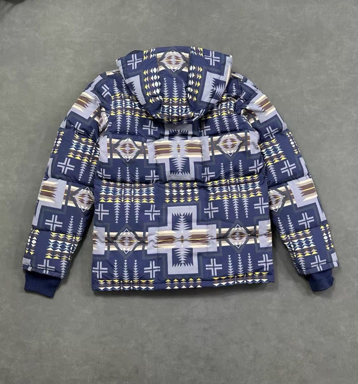 Neighborhood NEIGHBORHOOD ORT N-JKT Ethnic Style Hooded Down Jacket J16 Size US S / EU 44-46 / 1 - 2 Thumbnail