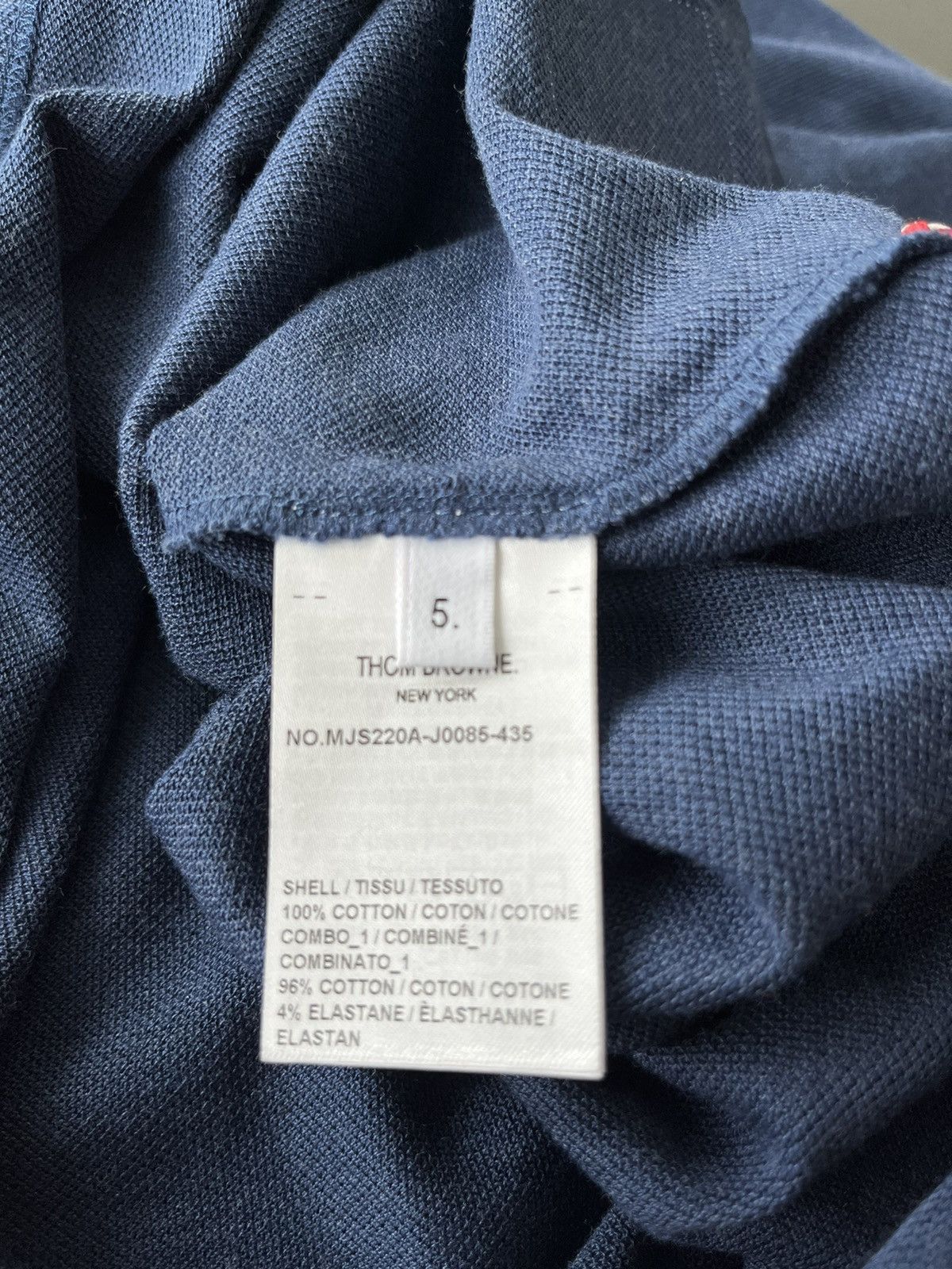 Thom Browne Runway Brand New Iconic Thom Browne Logo Tee T-Shirt Size US XXL / EU 58 / 5 - 7 Thumbnail